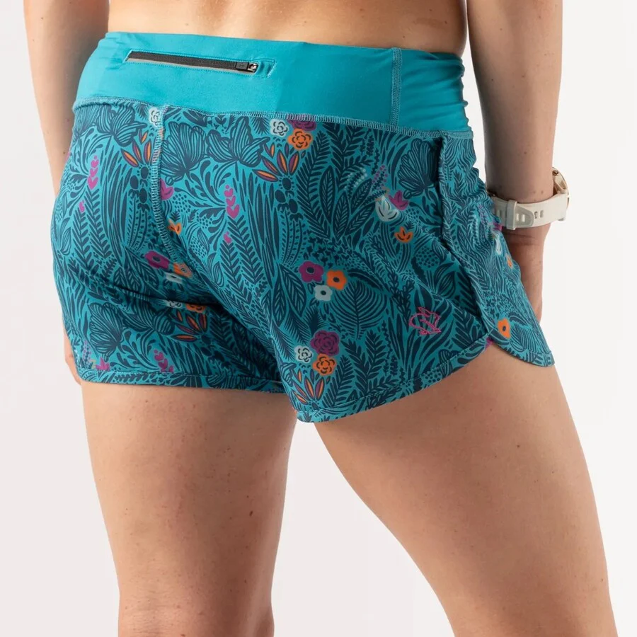 rabbit Hopper 4" Short | Peacock Blue | Womens - Image 4