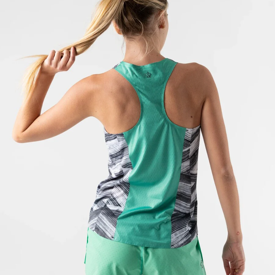 rabbit Speedeez Singlet | Mint Leaf | Womens - Image 3