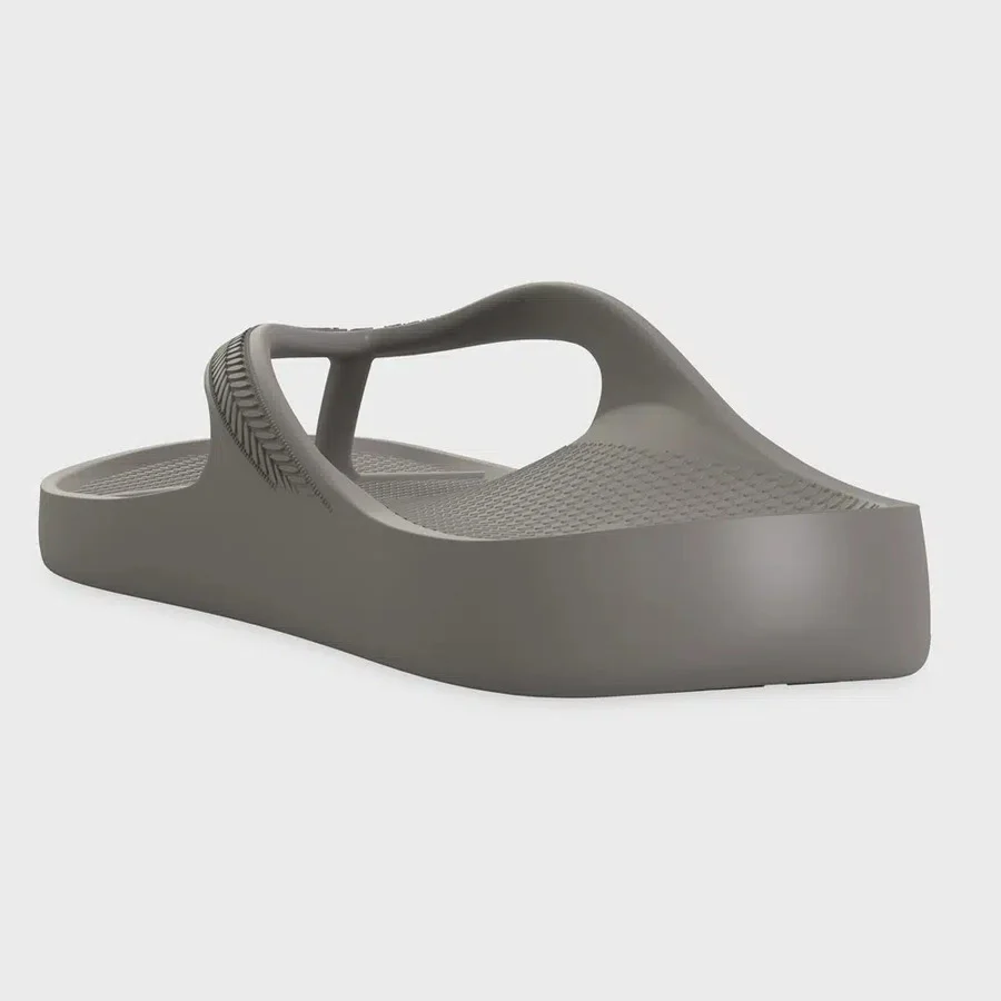 Lightfeet ReVIVE Arch Support Thongs | Coastal Grey - Image 4