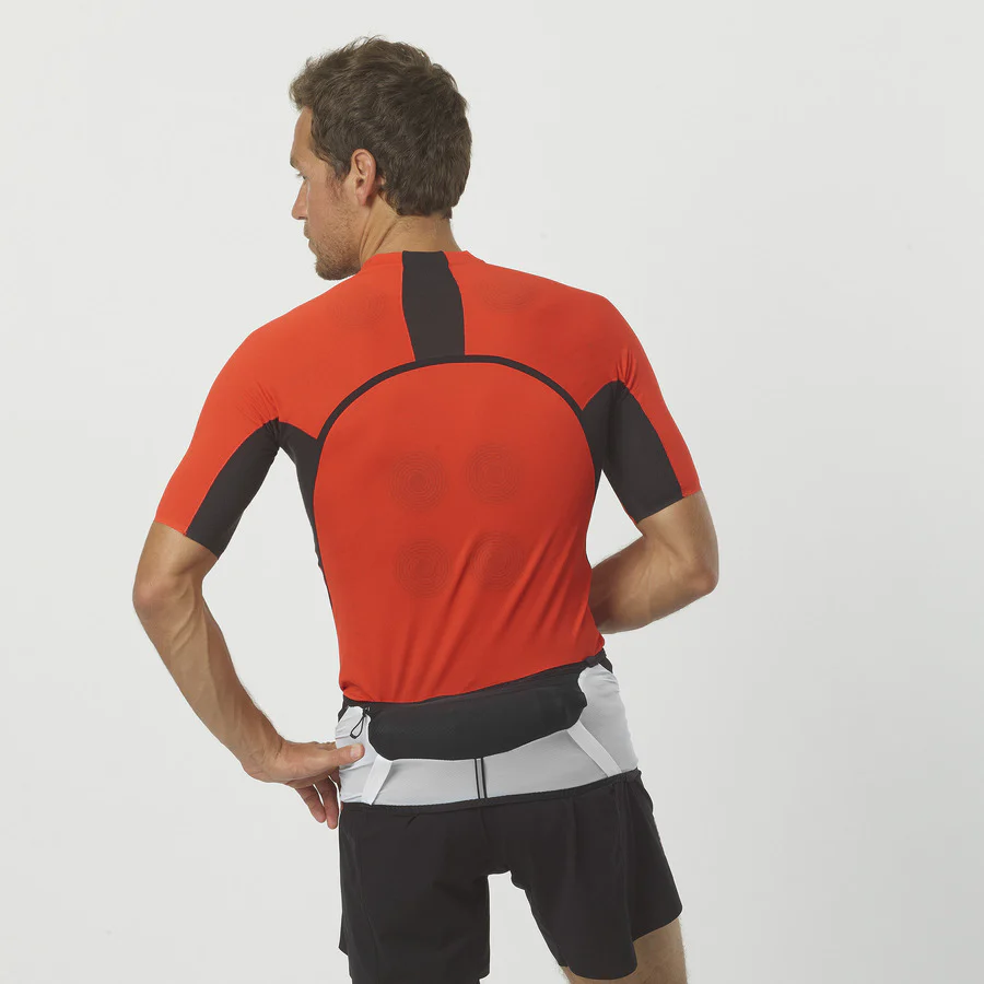 Salomon Adv Skin Belt Race Flag | Special Edition | Black / White - Image 4
