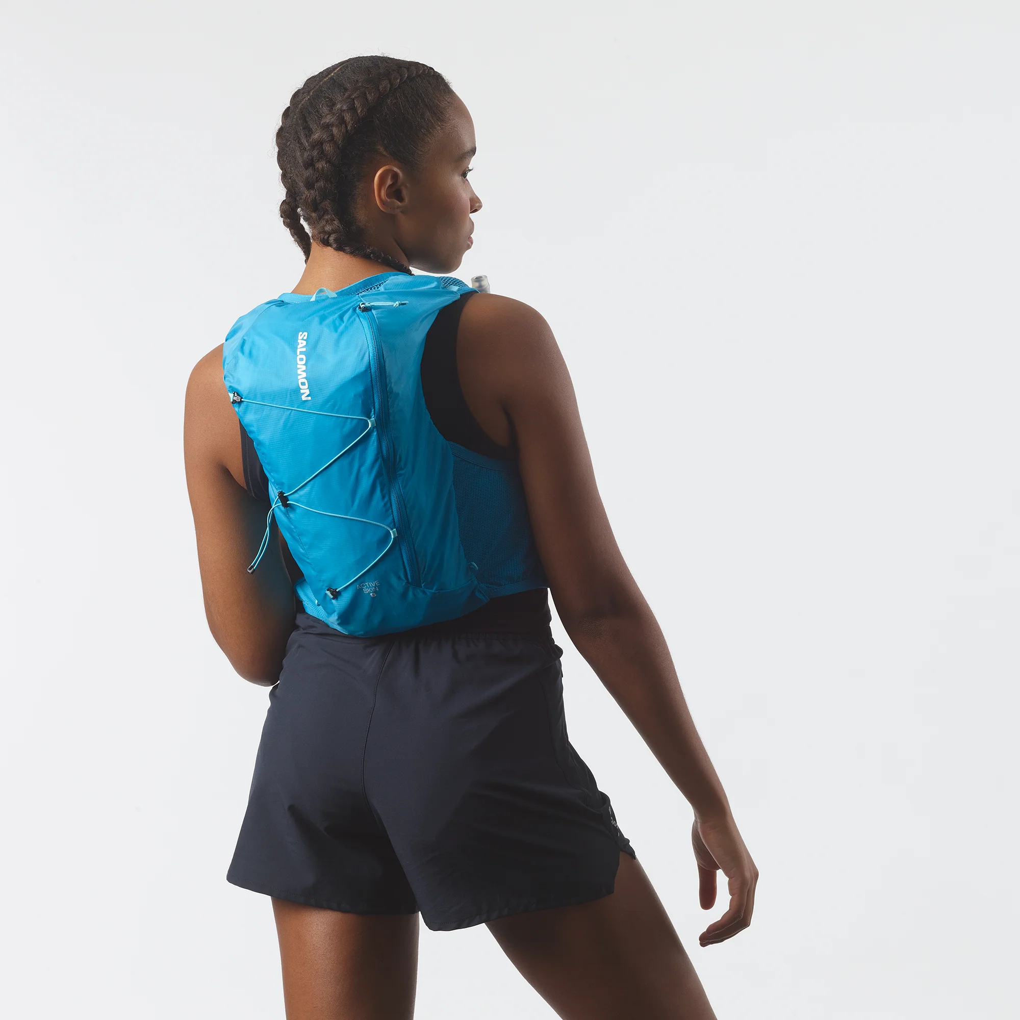 Salomon Active Skin 8 Set | Blue Danube / Blue Curacao - Image 2