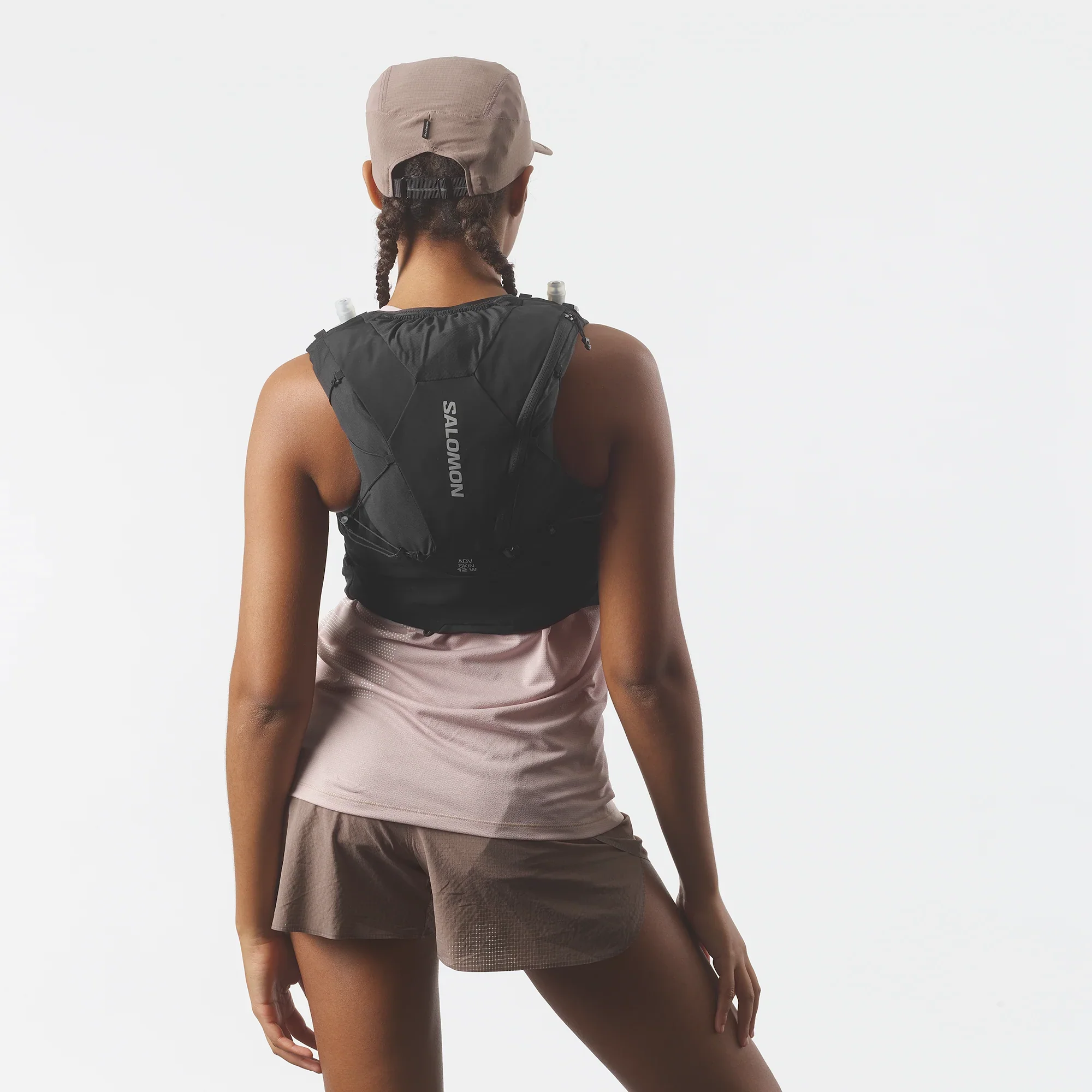 Salomon Adv Skin 12 Set | Black / Asphalt | Womens - Image 9