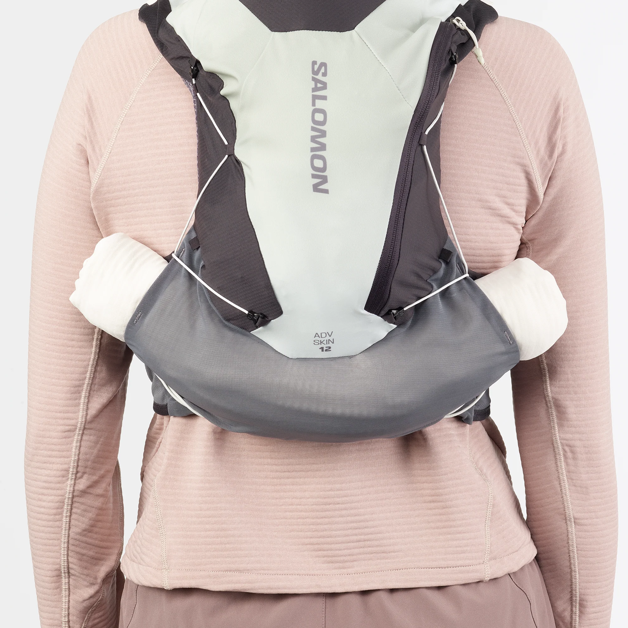 Salomon Adv Skin 12 Set Gradient | Phantom / Castelrock / Icicle - Image 4