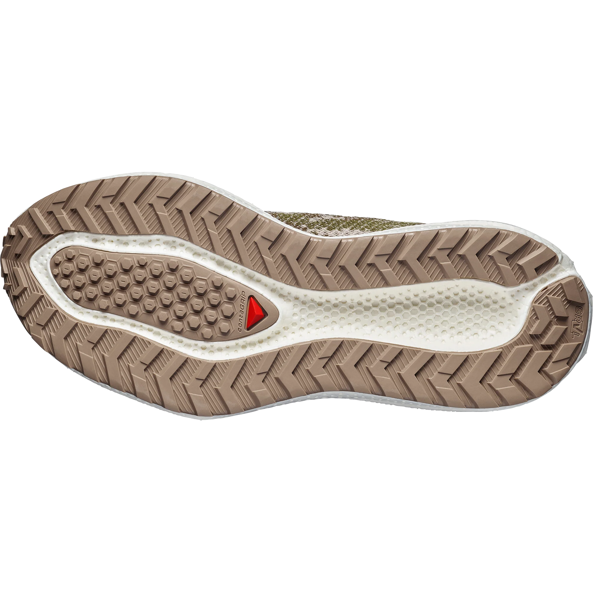 Salomon Aero Glide 4 GRVL | Safari / Vanilla Ice / Earth Brown | Mens - Image 6