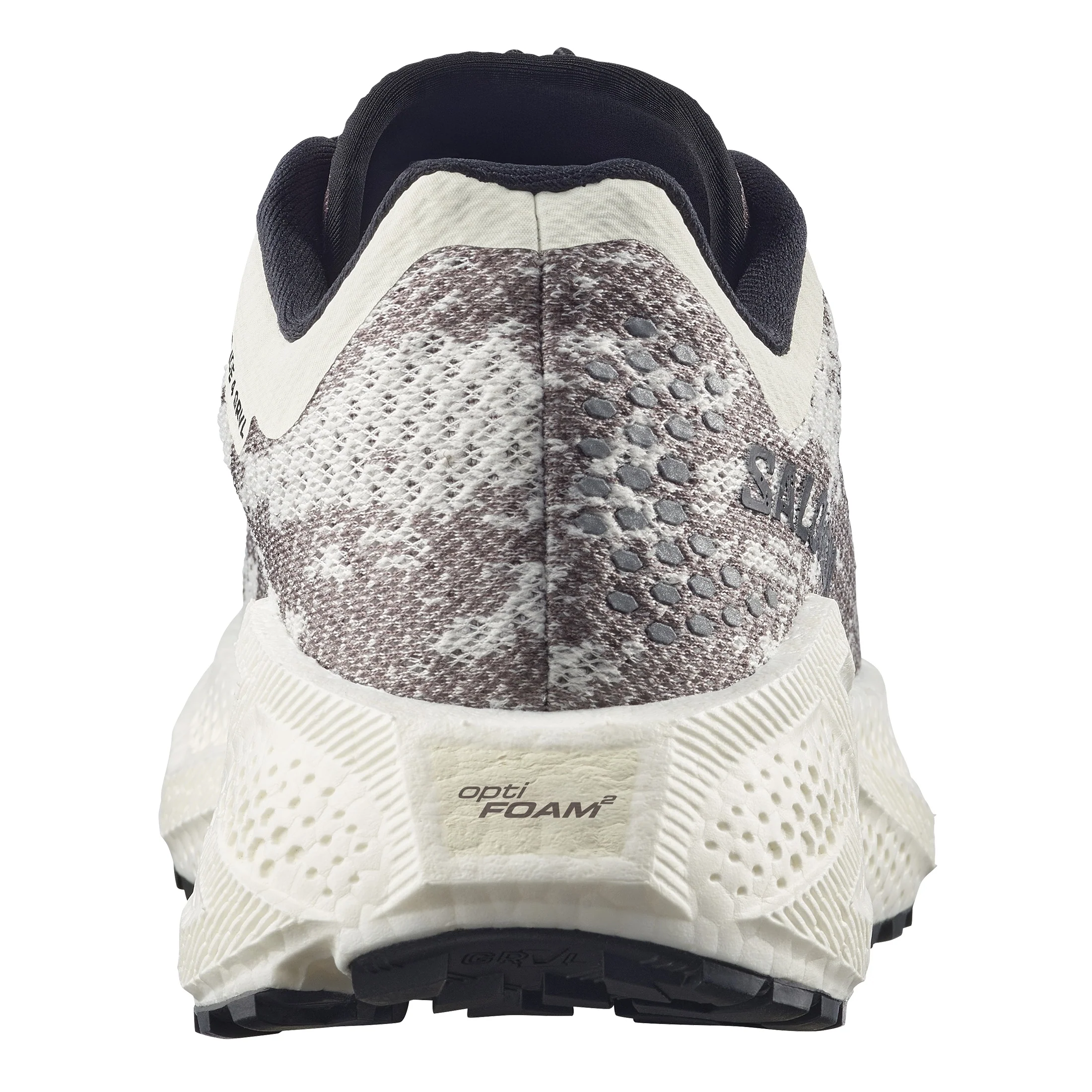 Salomon Aero Glide 4 GRVL | Vanilla Ice / Black / Iron | Womens - Image 7