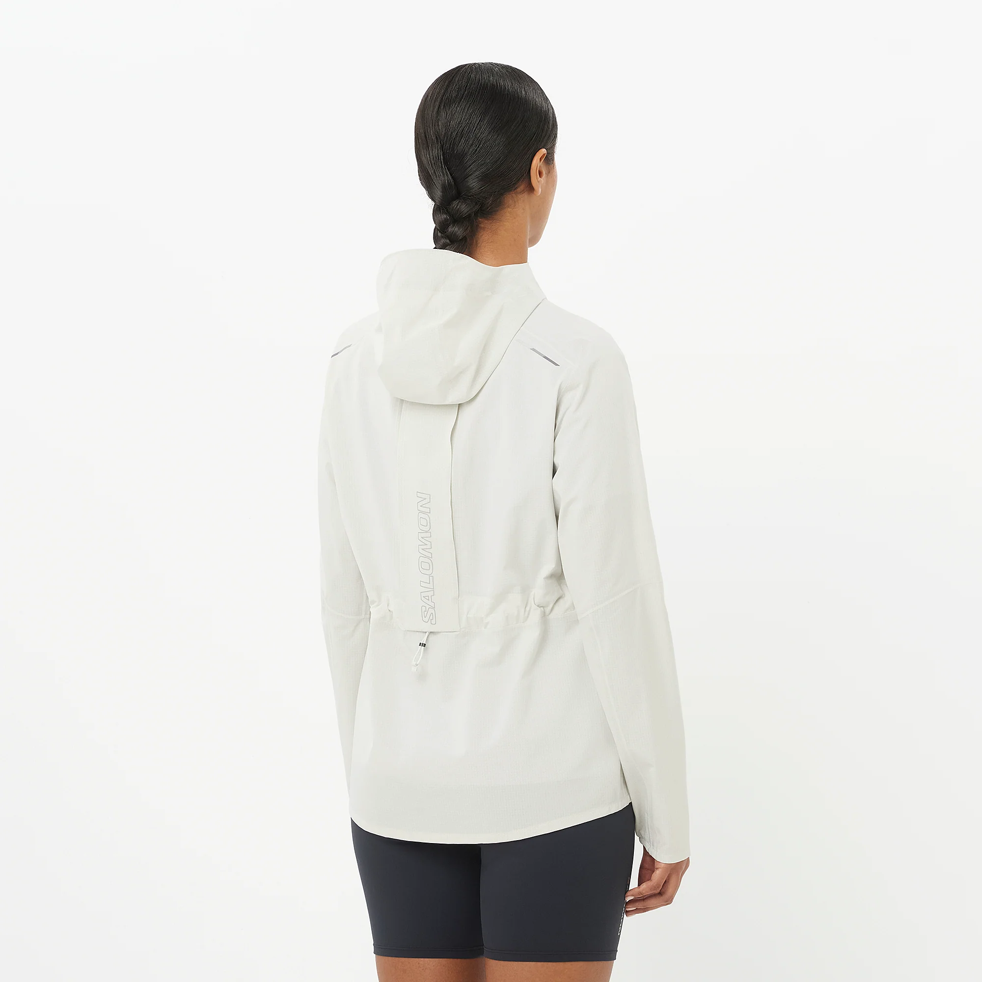 Salomon Bonatti Trail Waterproof Jacket | Icicle | Womens - Image 11
