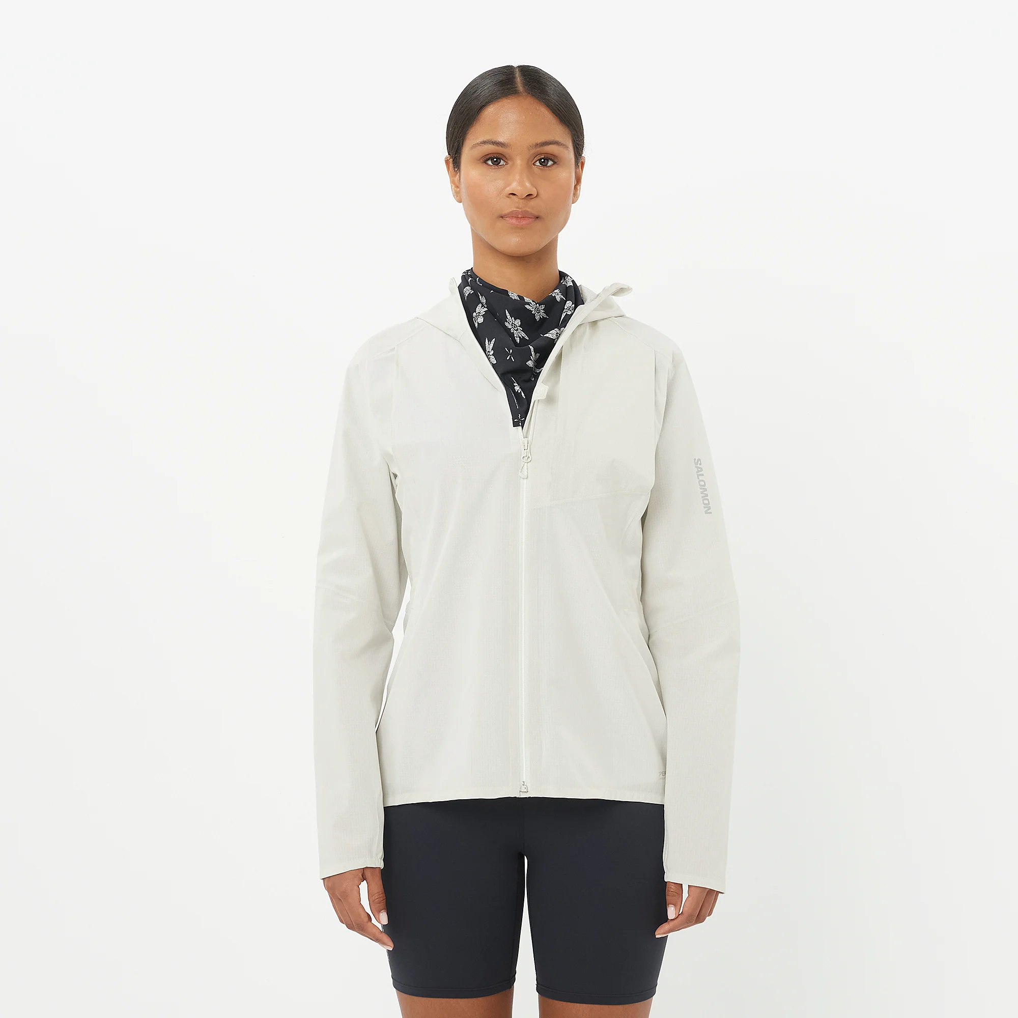 Salomon Bonatti Trail Waterproof Jacket | Icicle | Womens - Image 3