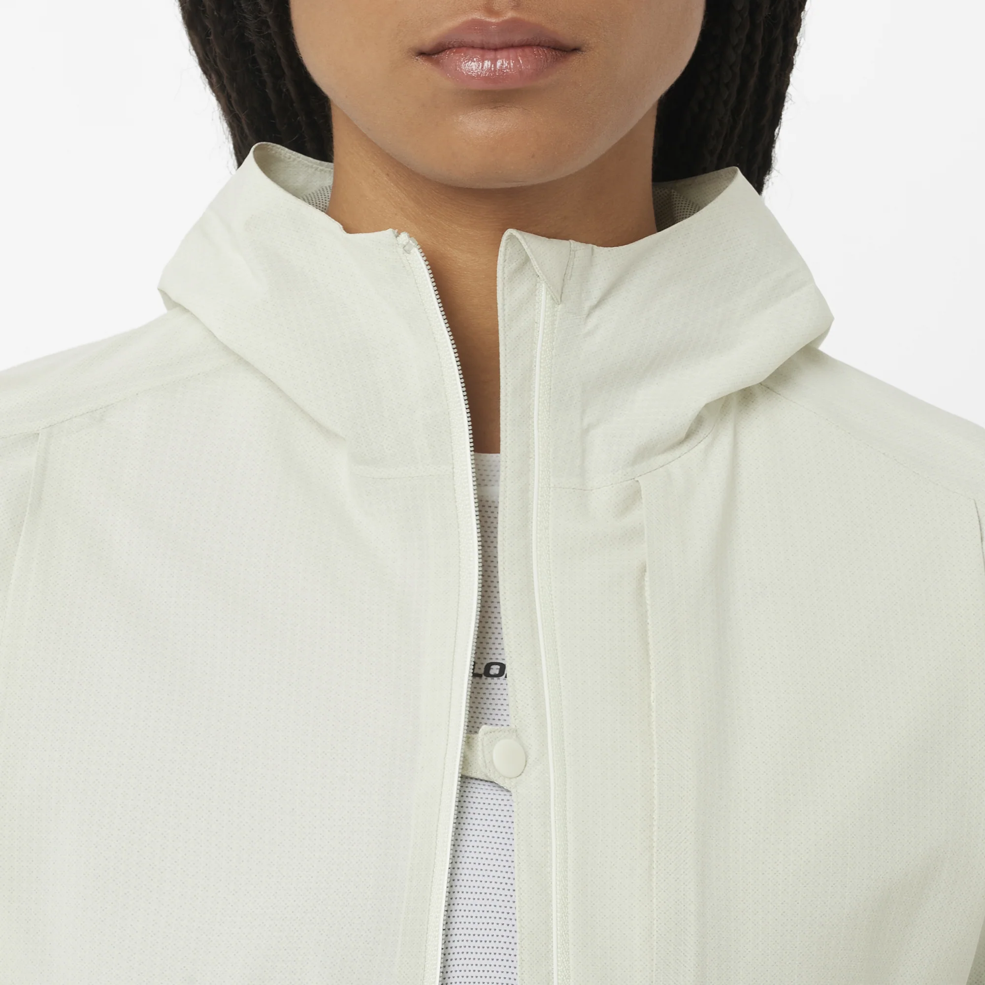 Salomon Bonatti Trail Waterproof Jacket | Icicle | Womens - Image 4