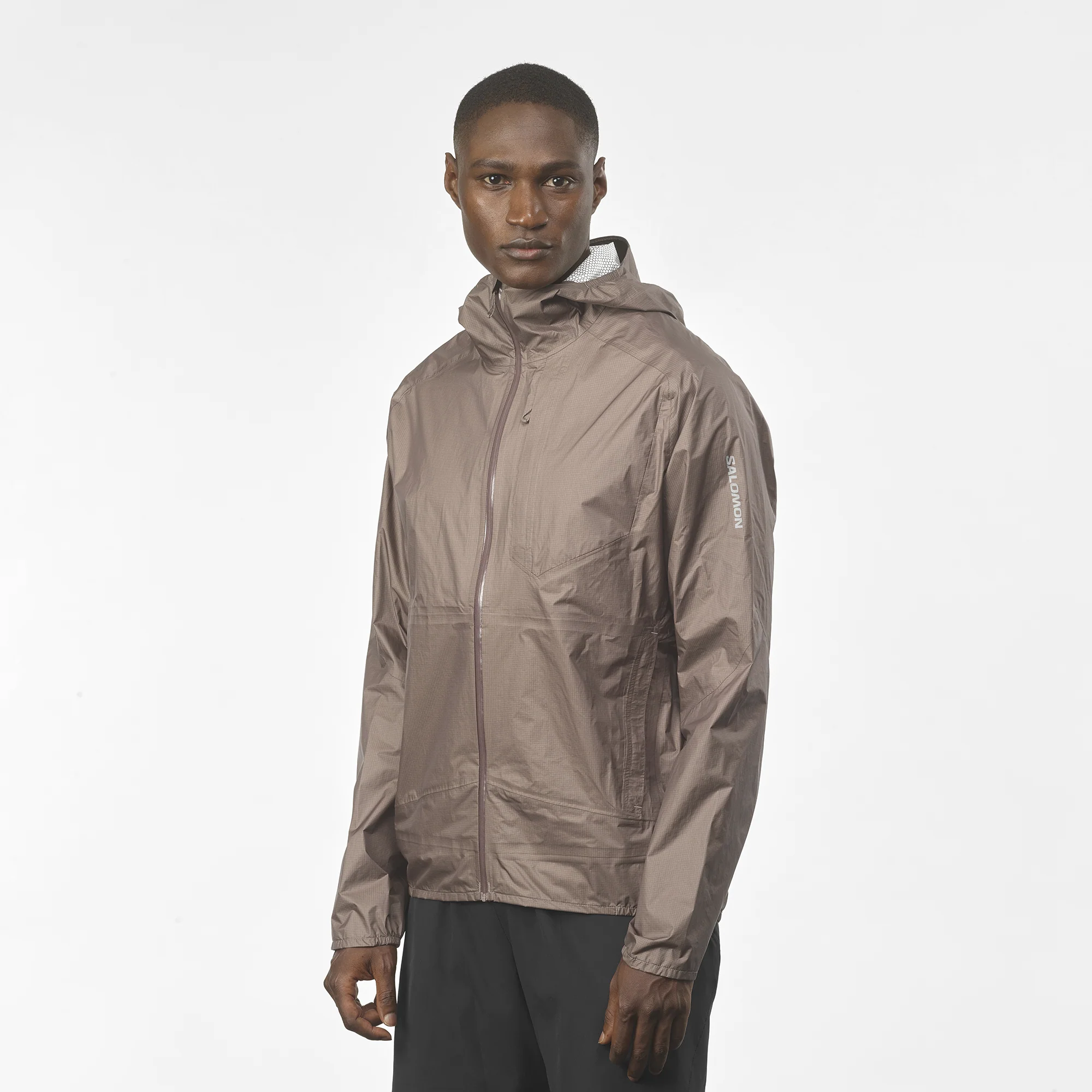 Salomon Bonatti Waterproof Jacket | Iron | Mens - Image 2