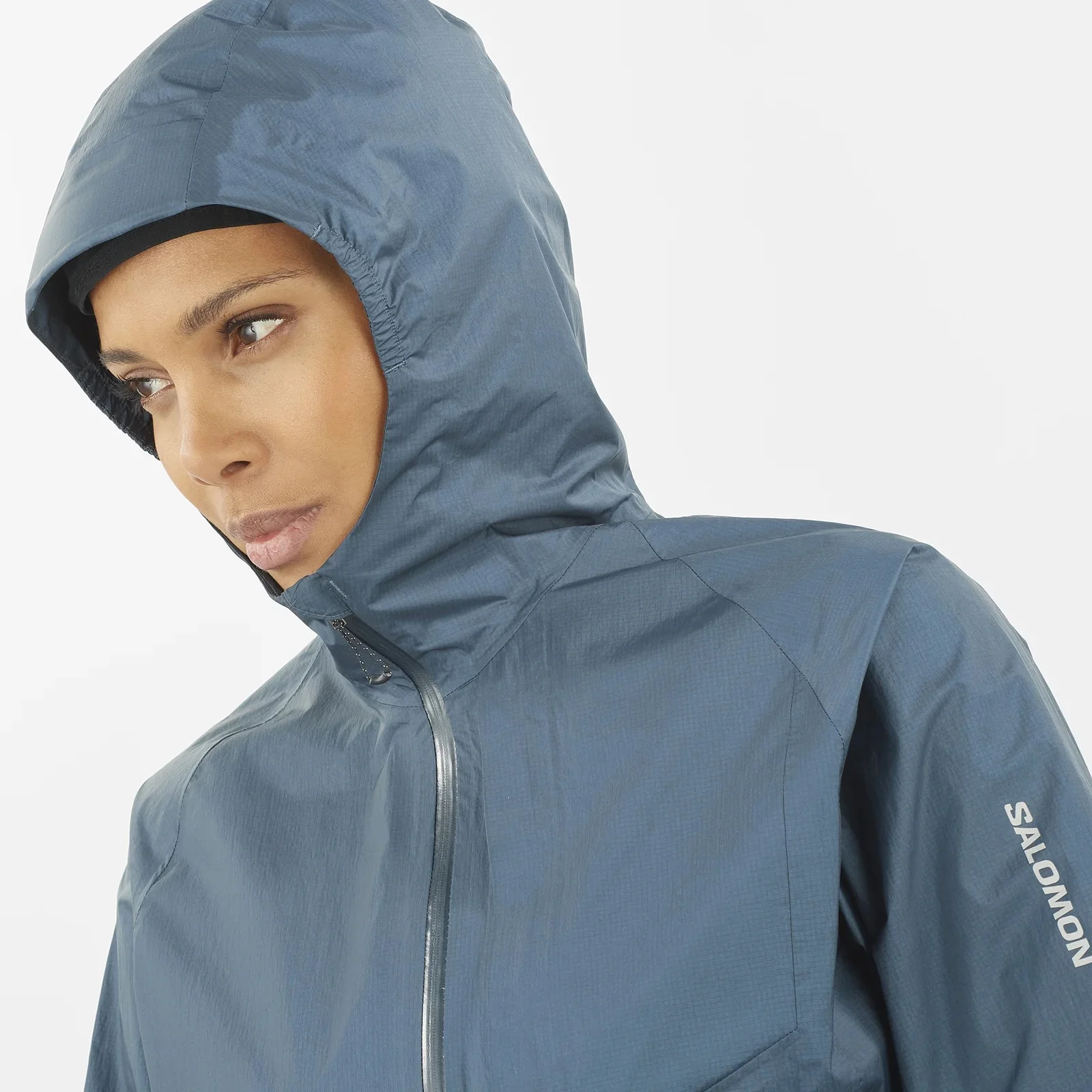 Salomon Bonatti Waterproof Jacket | Midnight Navy | Womens - Image 5