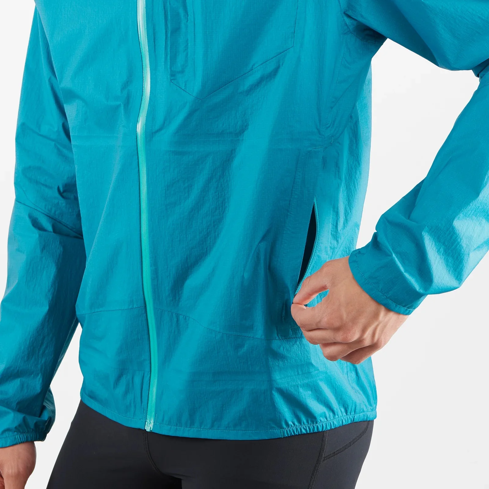 Salomon Bonatti Waterproof Jacket | Tahitian Tide | Mens - Image 6