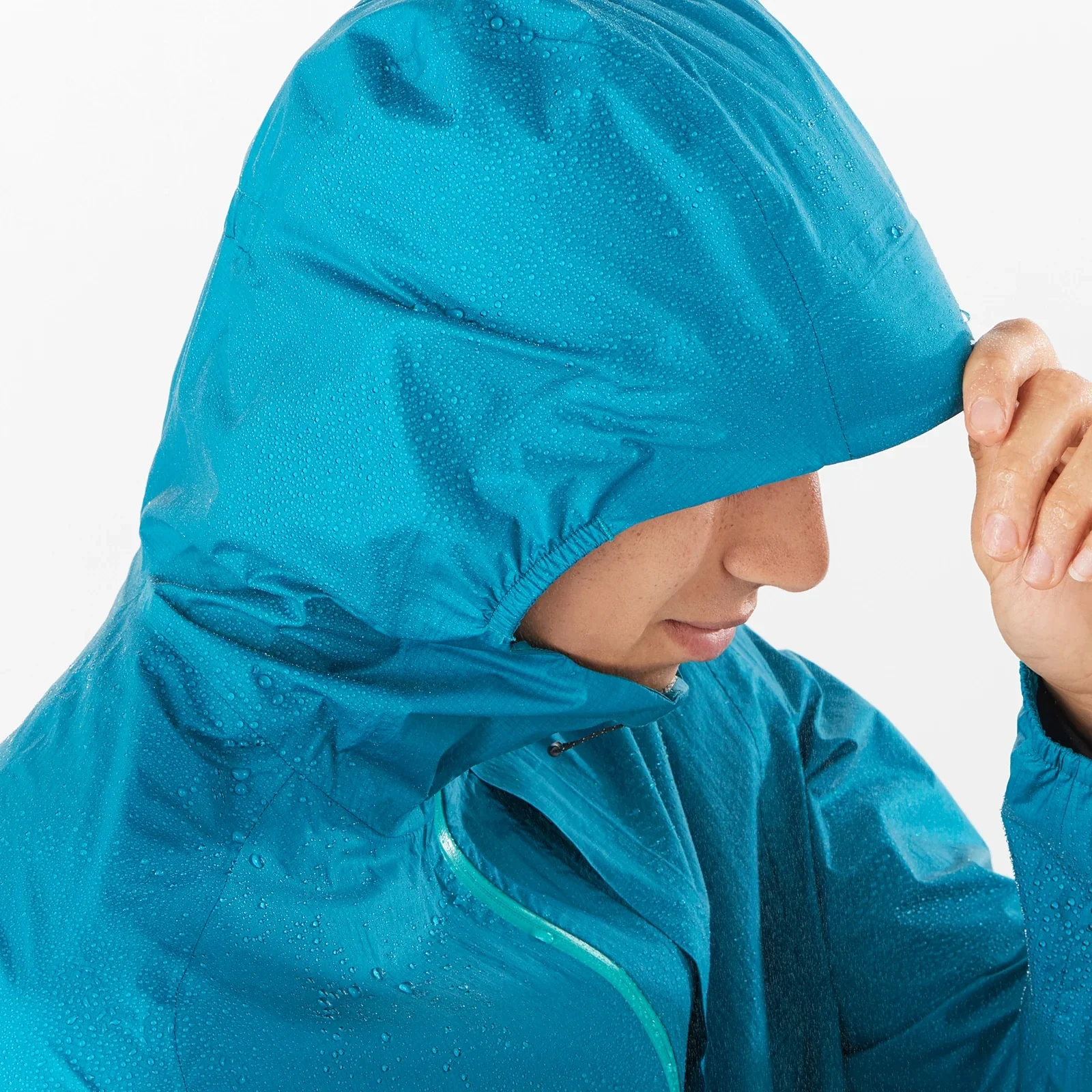 Salomon Bonatti Waterproof Jacket | Tahitian Tide | Mens - Image 7