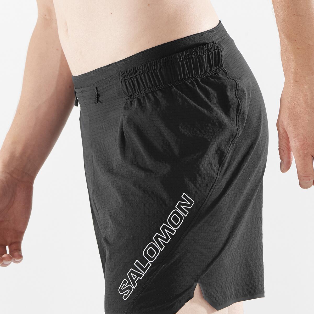Salomon Sense Aero 5" Shorts | Deep Black | Mens - Image 4