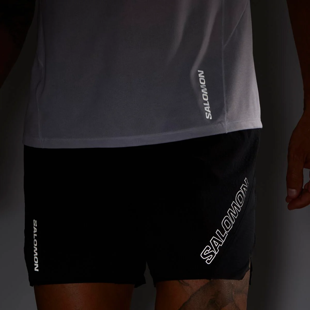 Salomon Sense Aero 5" Shorts | Deep Black | Mens - Image 7