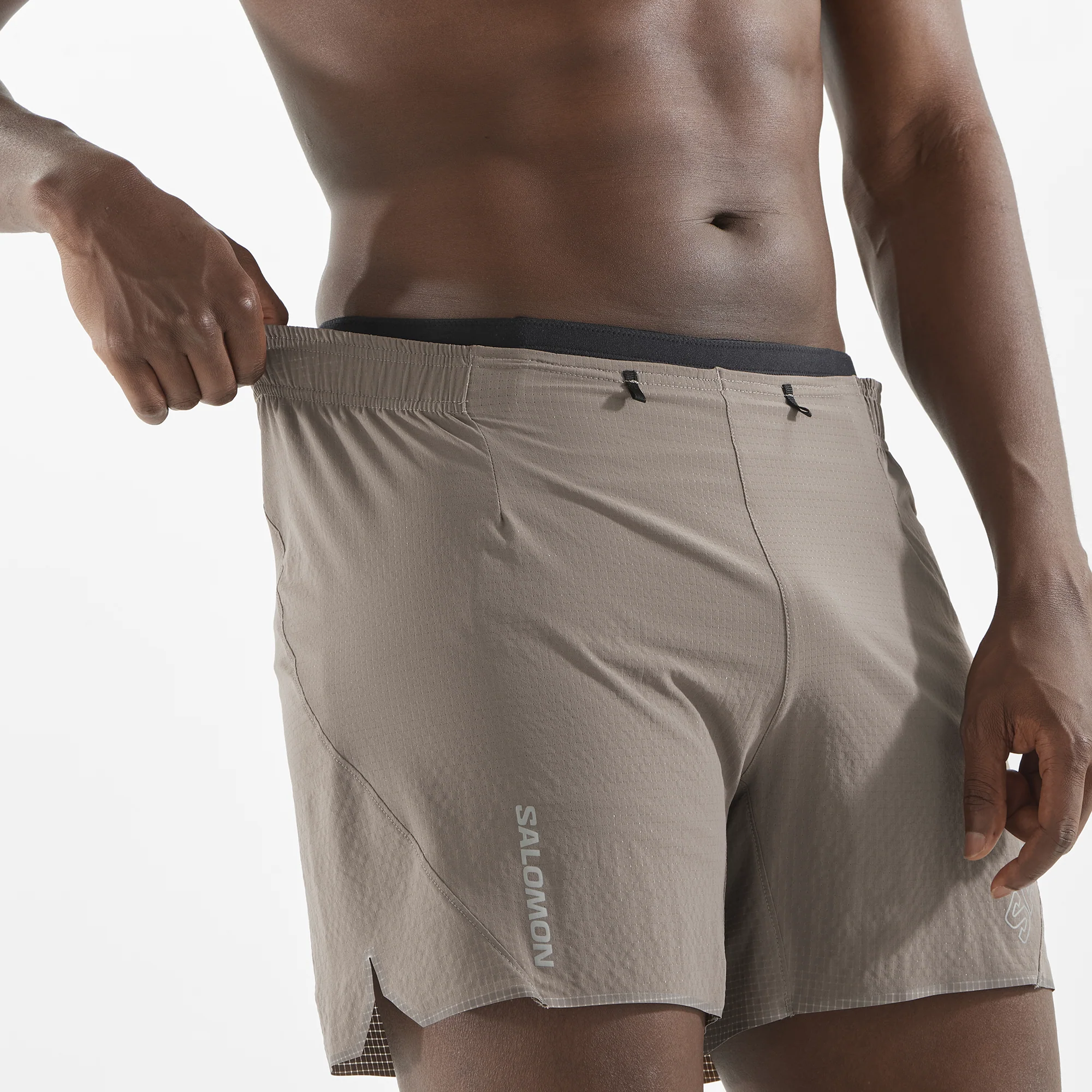 Salomon Sense Aero 5" Shorts | Iron | Mens - Image 3