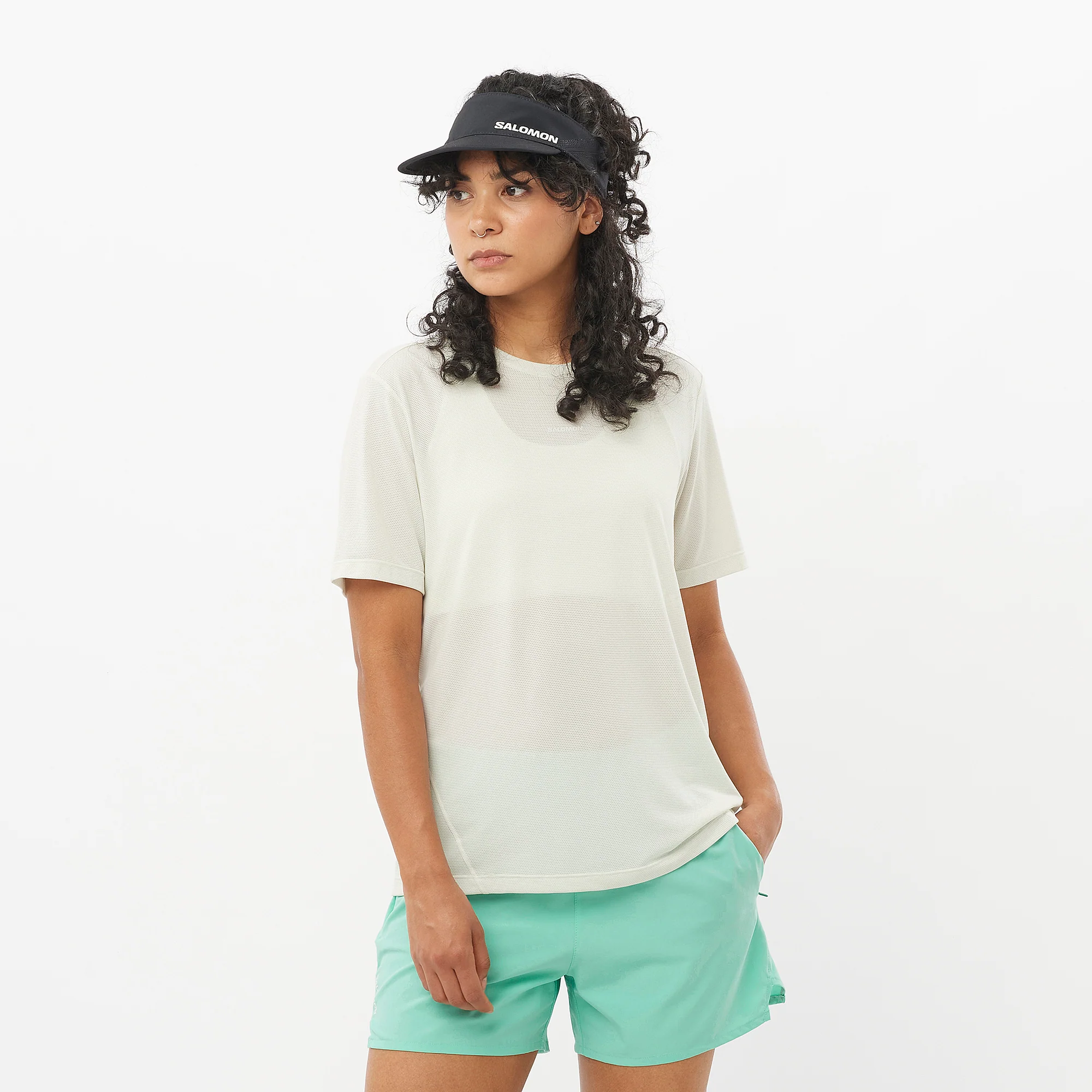 Salomon SHKout Core SS Tee | Icicle | Womens - Image 2