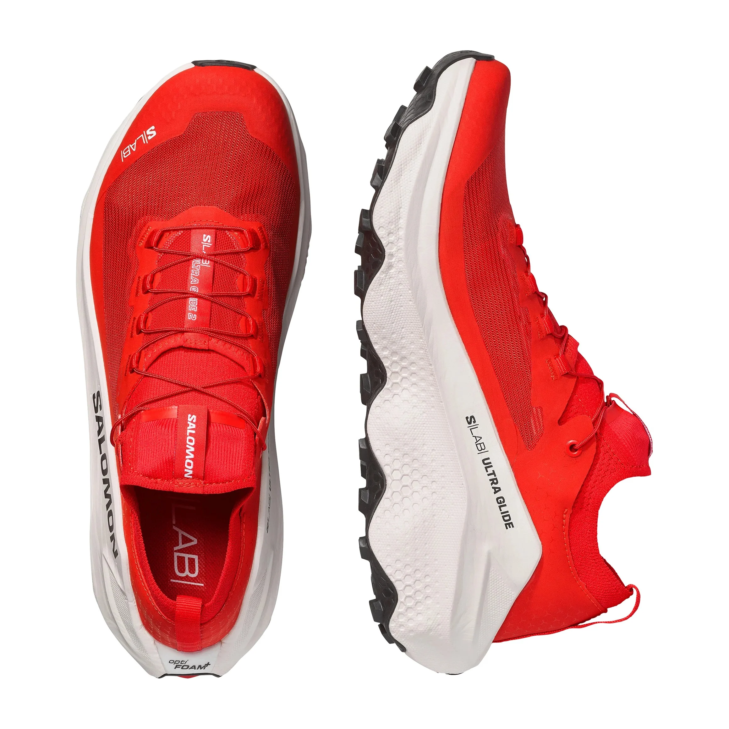 Salomon S/Lab Ultra Glide 2 | Fiery Red / Fiery Red / Vanilla Ice | Unisex - Image 3