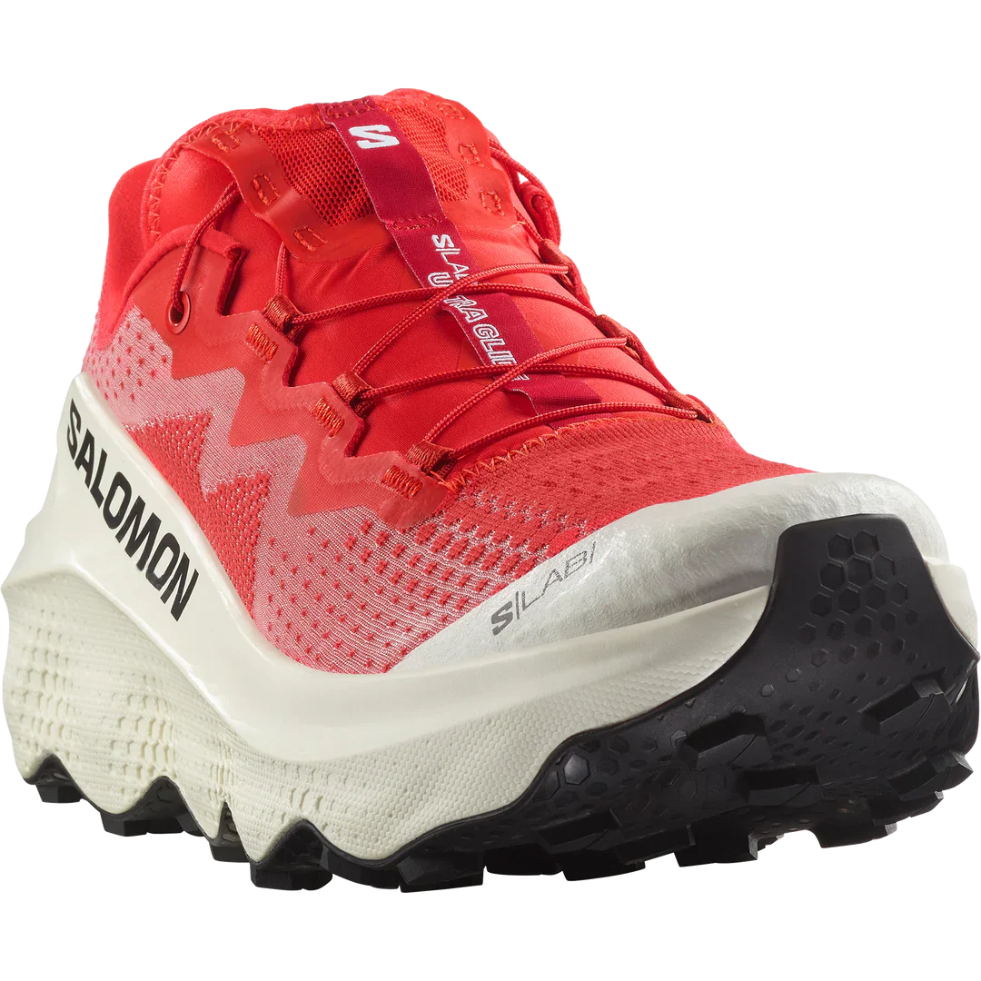 Salomon S/Lab Ultra Glide | Fiery Red / Pompeian Red / Vanilla Ice | Unisex - Image 4