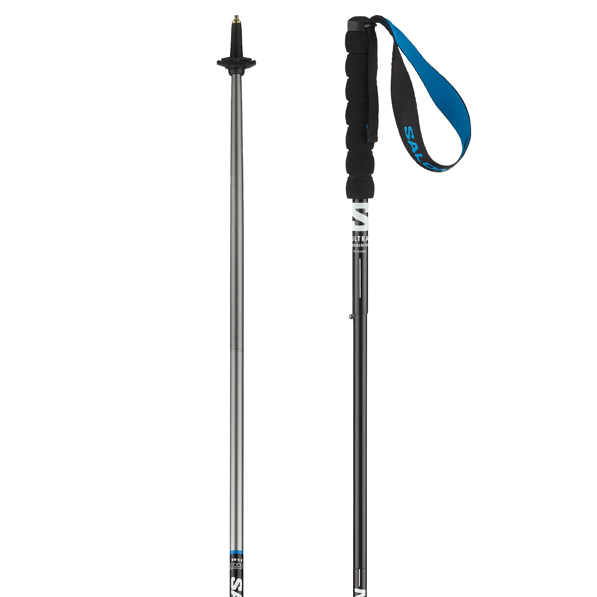 Salomon Ultra Aluminium Foldable Poles | Grey