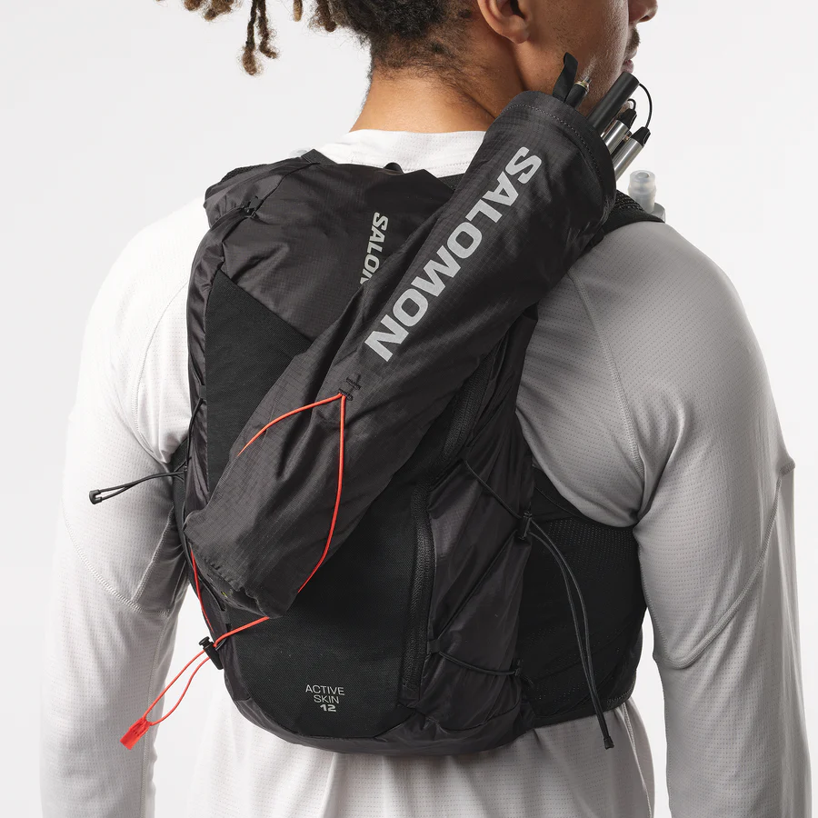 Salomon Active Skin 12 Set | Black / Metal - Image 6
