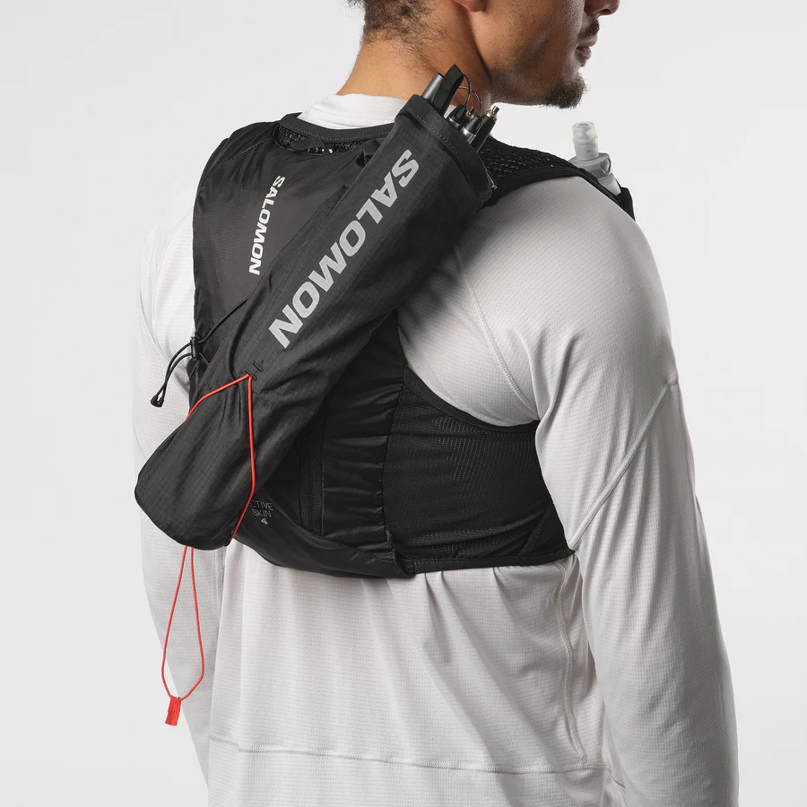 Salomon Active Skin 4 Set | Black / Metal - Image 6
