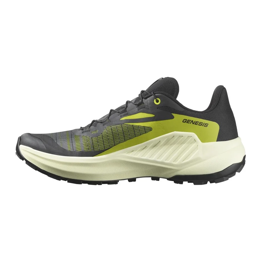 Salomon Genesis | Black / Sulphur Spring / Transparent Yellow | Mens - Image 6