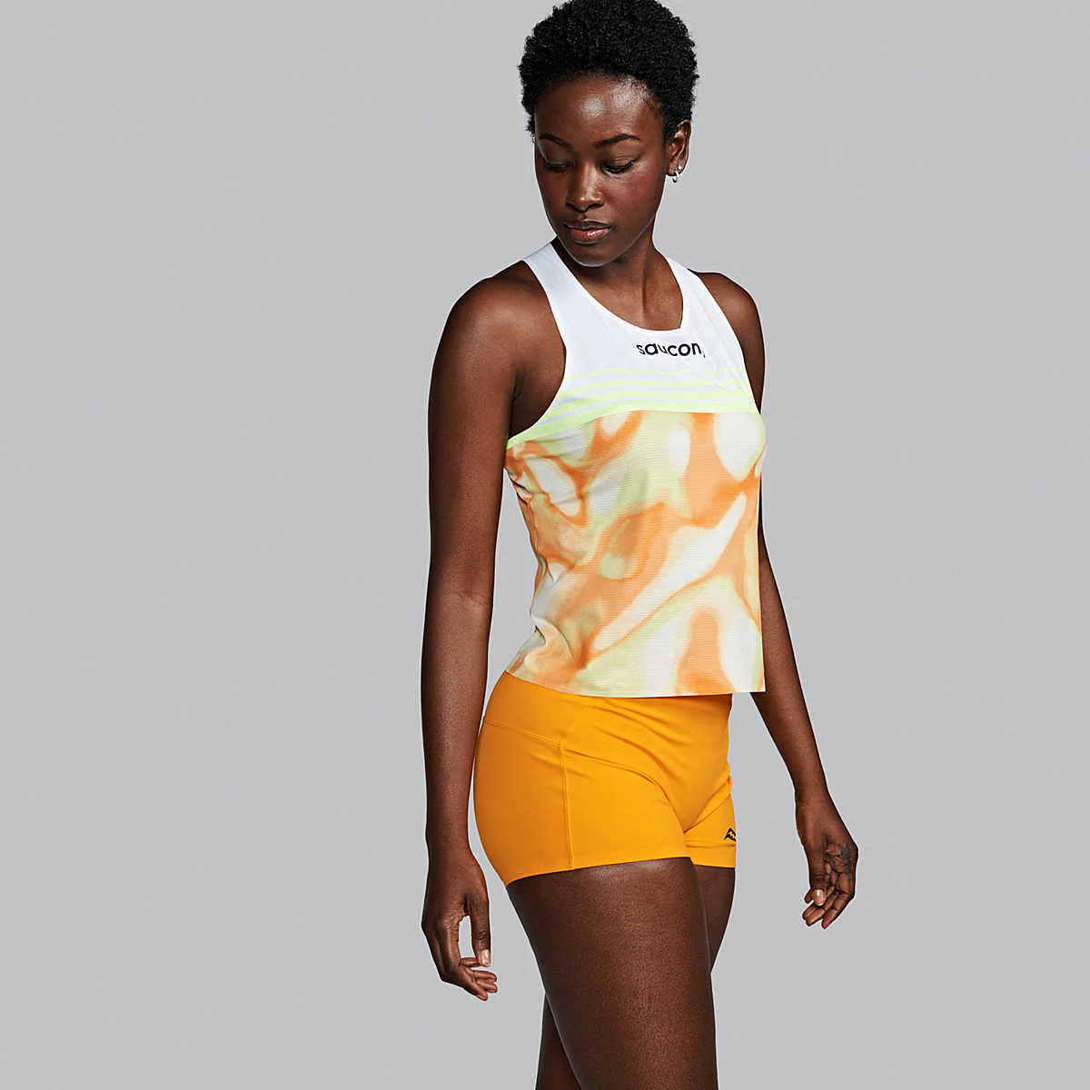Saucony Endorphin Elite Singlet | Peel | Womens - Image 4