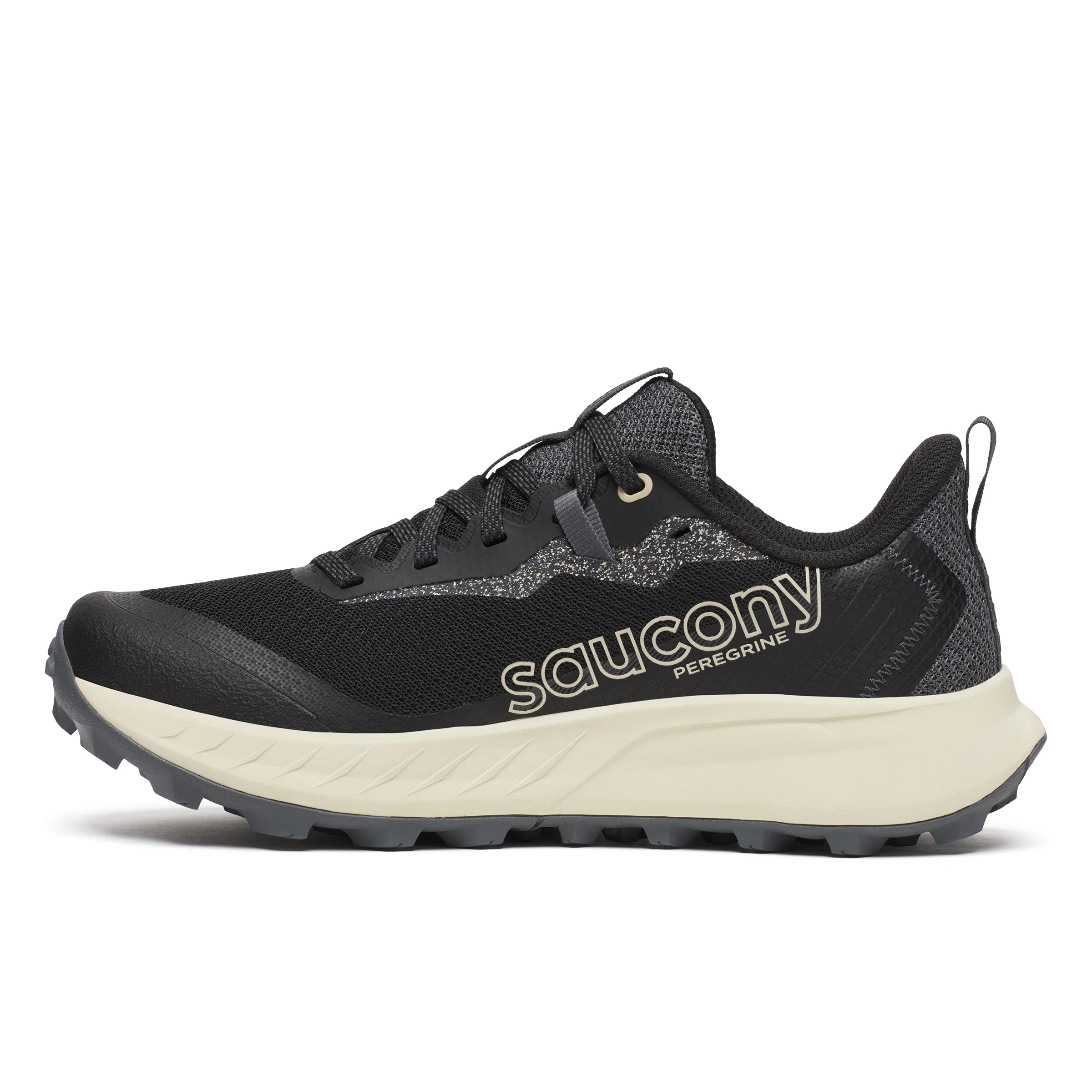 Saucony Peregrine 15 Wide | Black / Pearl | Womens - Image 5