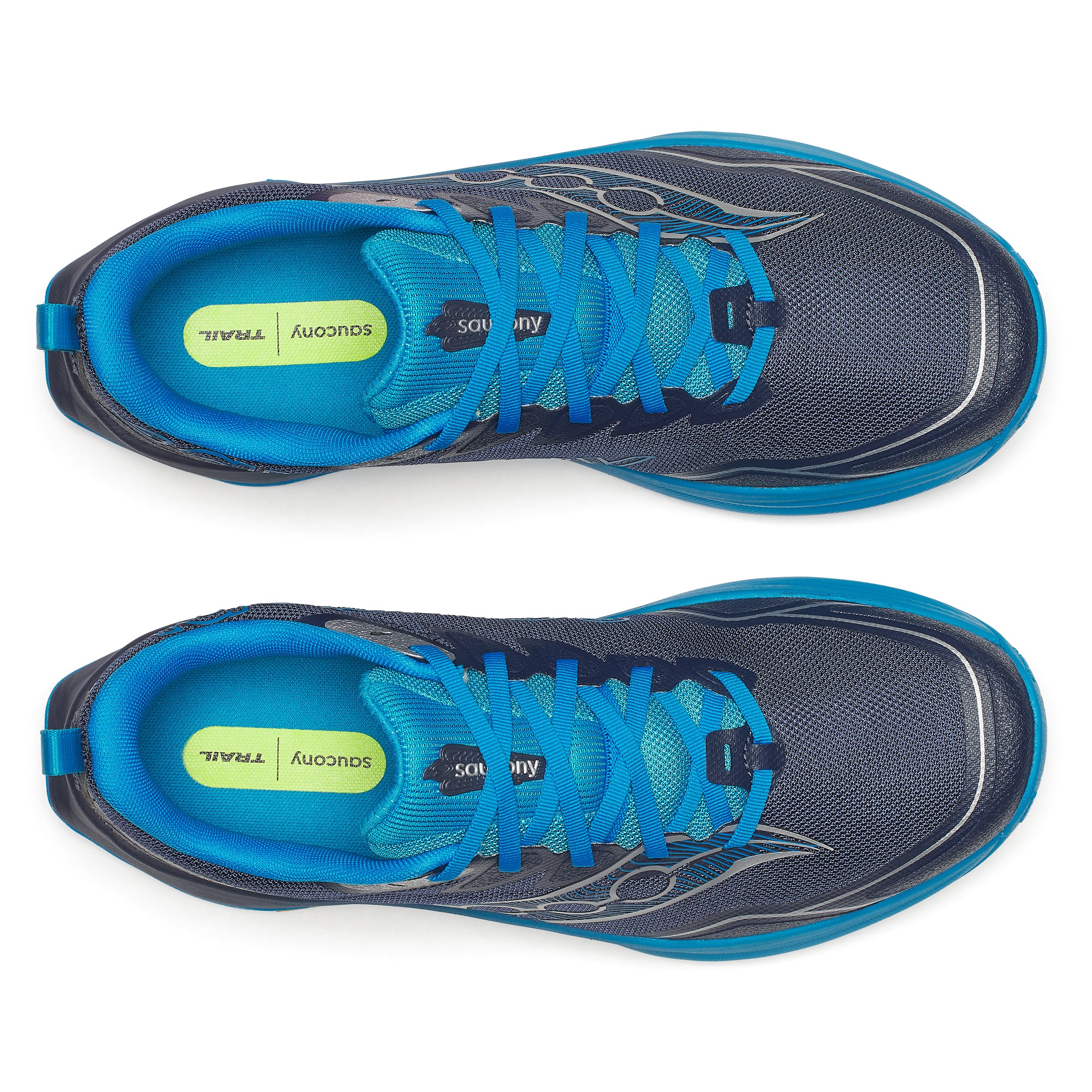 Saucony Peregrine 16 | Navy / Cobalt | Mens - Image 3
