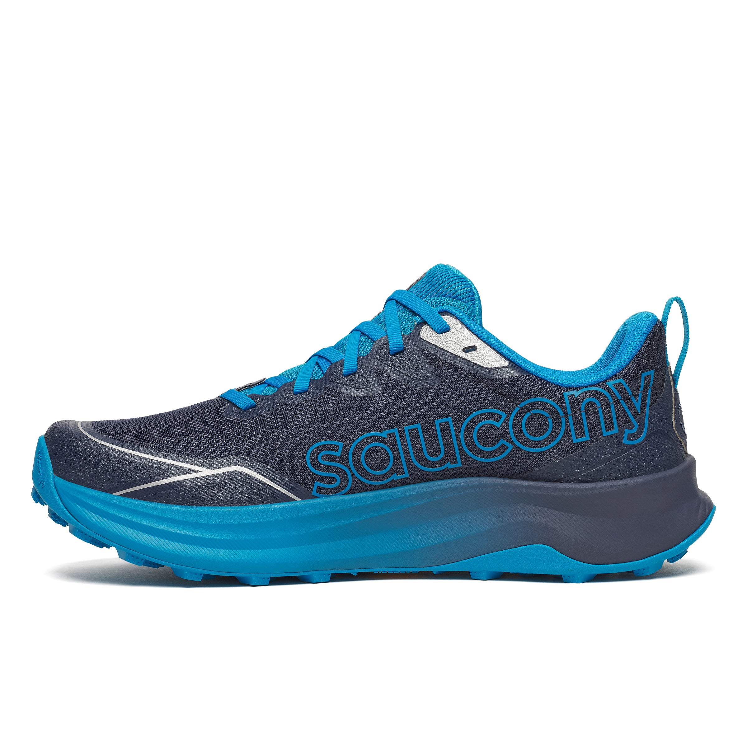 Saucony Peregrine 16 | Navy / Cobalt | Mens - Image 4