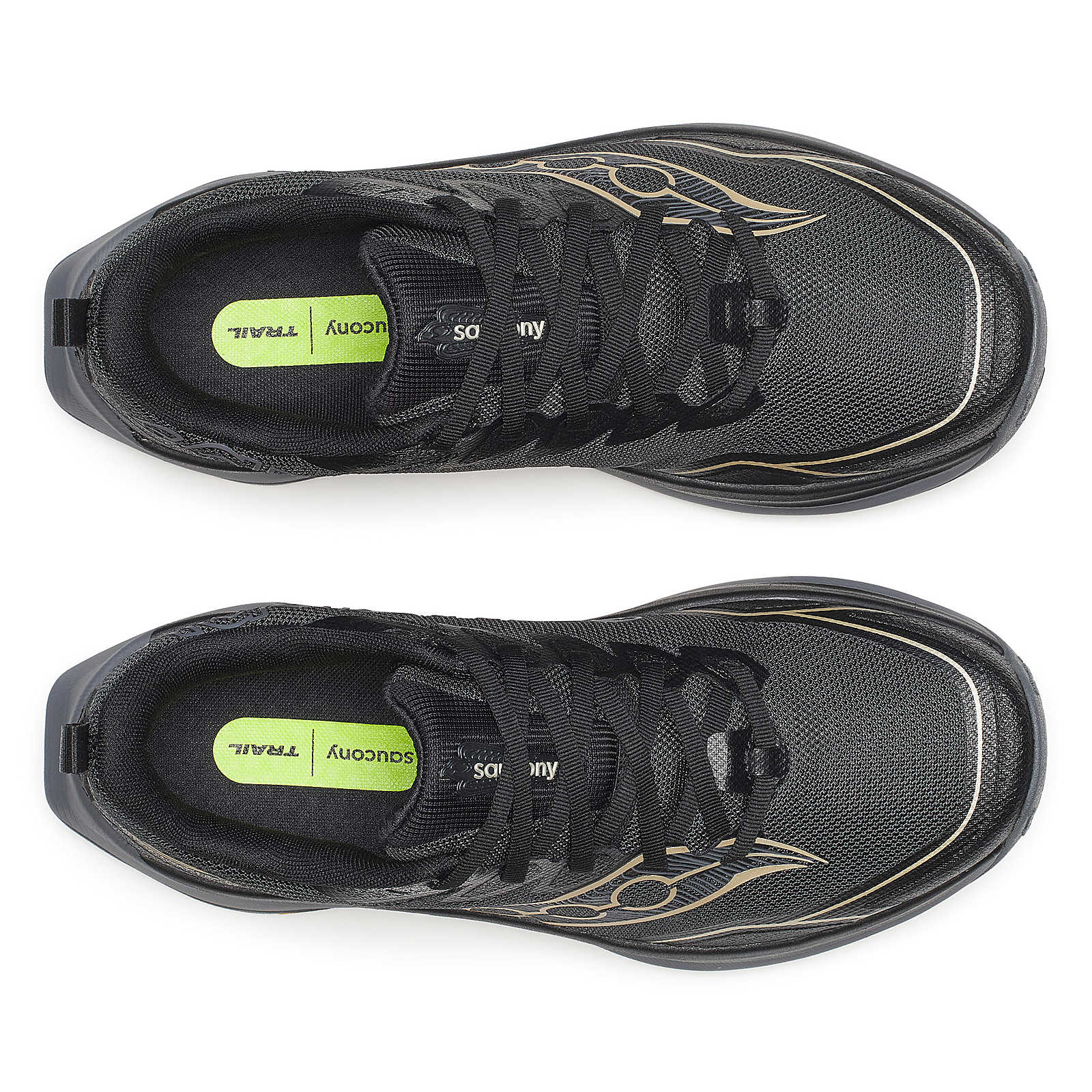 Saucony Peregrine 16 Wide | Black / Carbon | Womens - Image 3