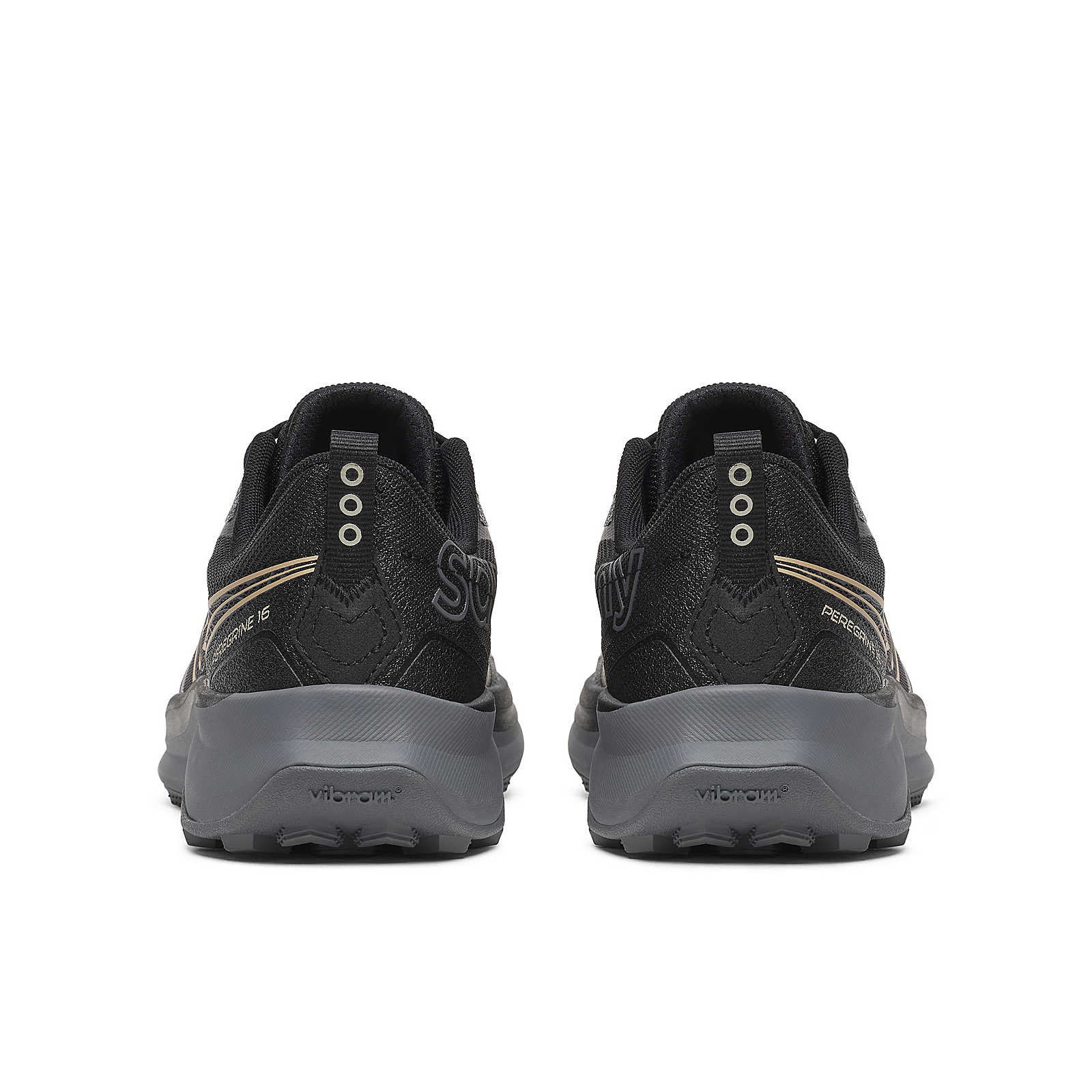 Saucony Peregrine 16 Wide | Black / Carbon | Womens - Image 4