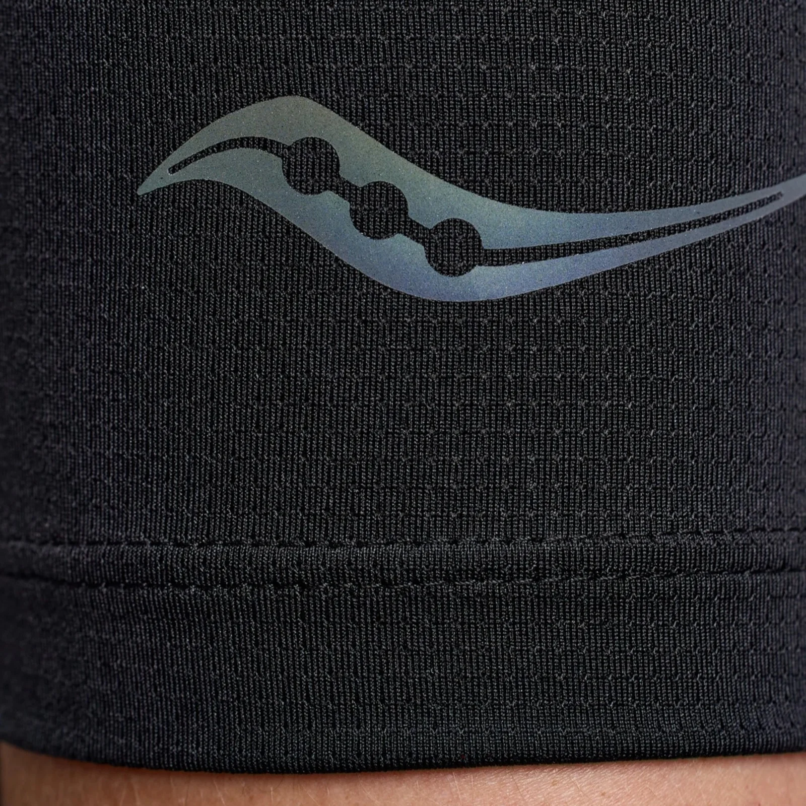 Saucony Stopwatch Short Sleeve Tee | Black | Womens - Image 5
