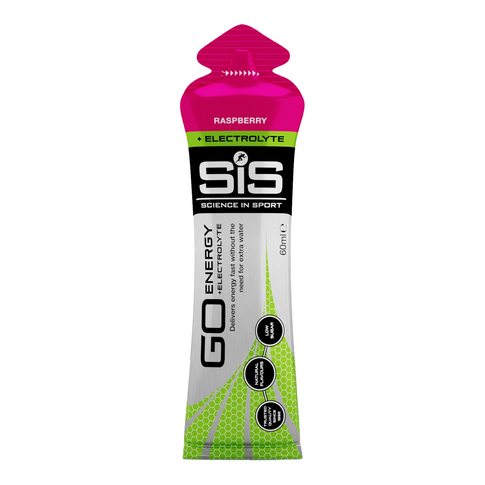 SiS GO Energy + Electrolyte Gel | Raspberry