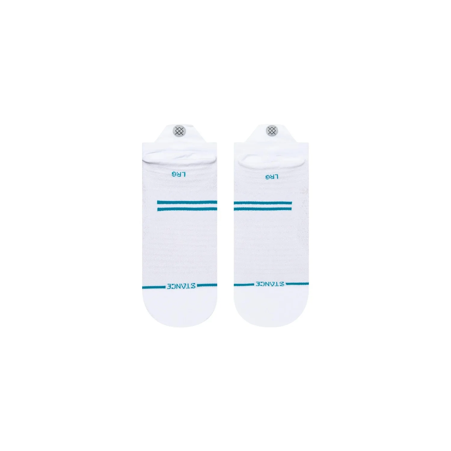 Stance Run UL Tab | Ultralight Cushion | Tab Length | White - Image 2