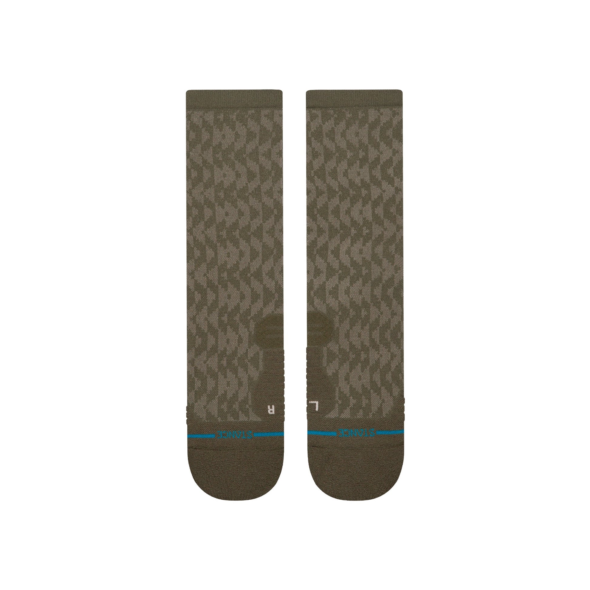 Stance Socks | Light Cushion | Crew Length | Digzig Olive - Image 2