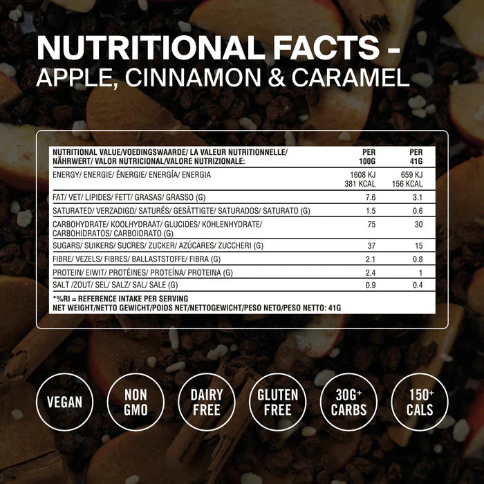 Styrkr Bar30 Energy Bar | Apple, Cinnamon & Caramel - Image 7