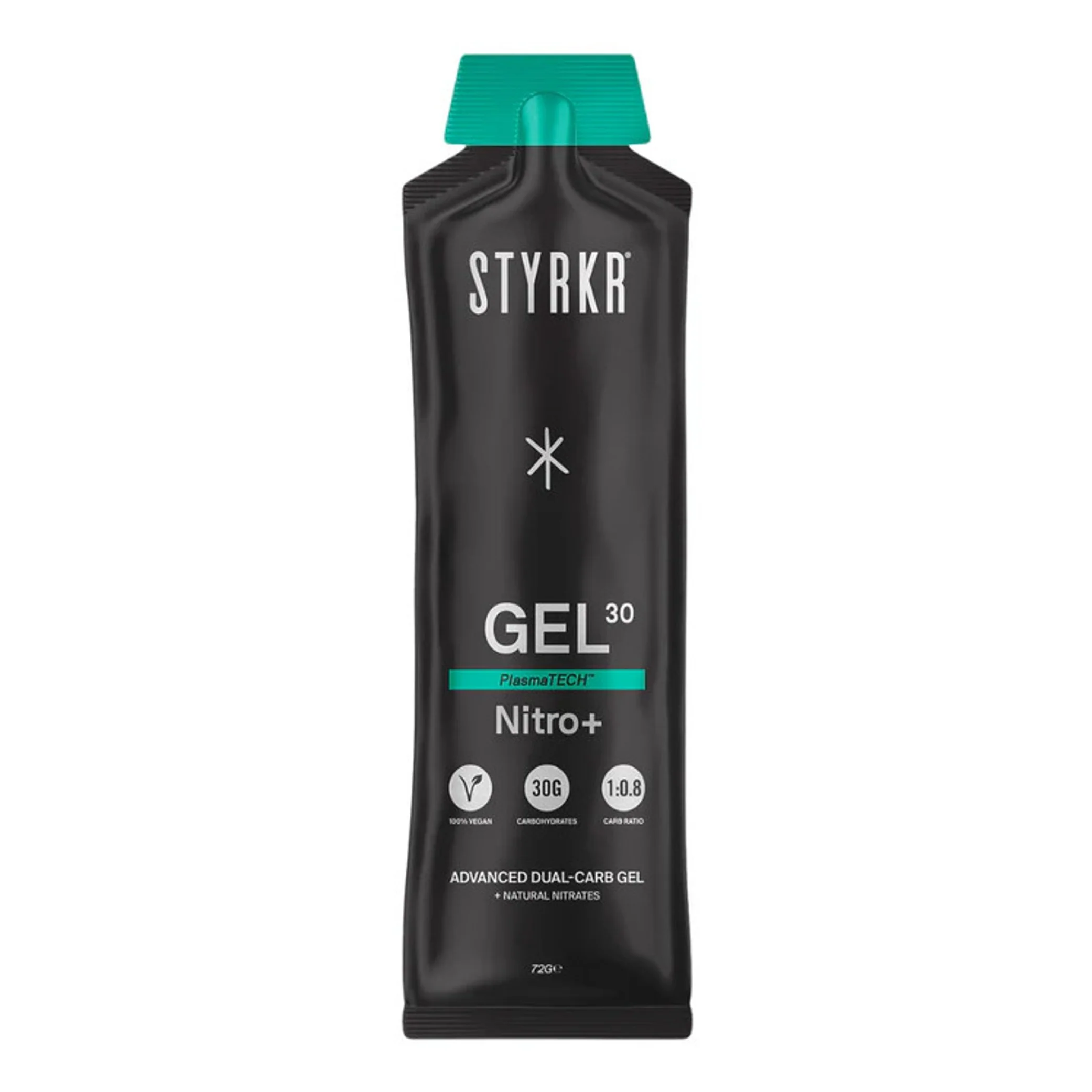 Styrkr Gel30 Nitro+ Dual-Carb Energy Gel