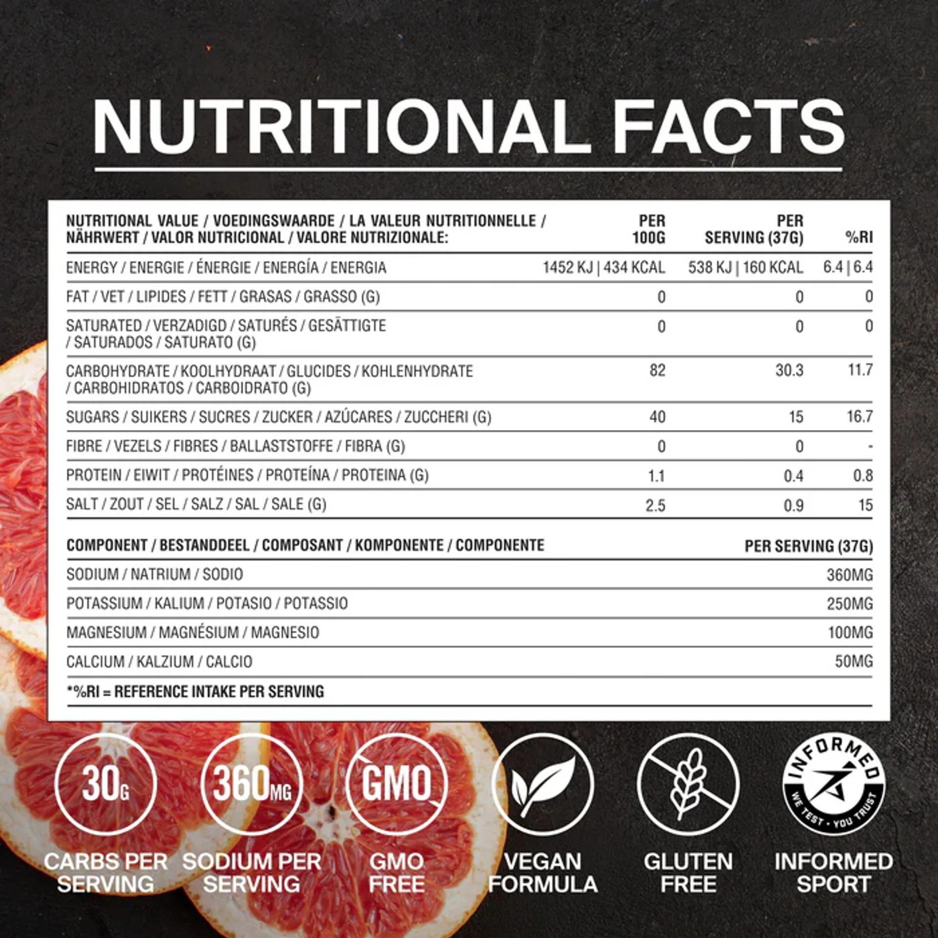 Styrkr Mix+ Dual Carb + Electrolyte Powder | 15 Serves | Pink Grapefruit - Image 7