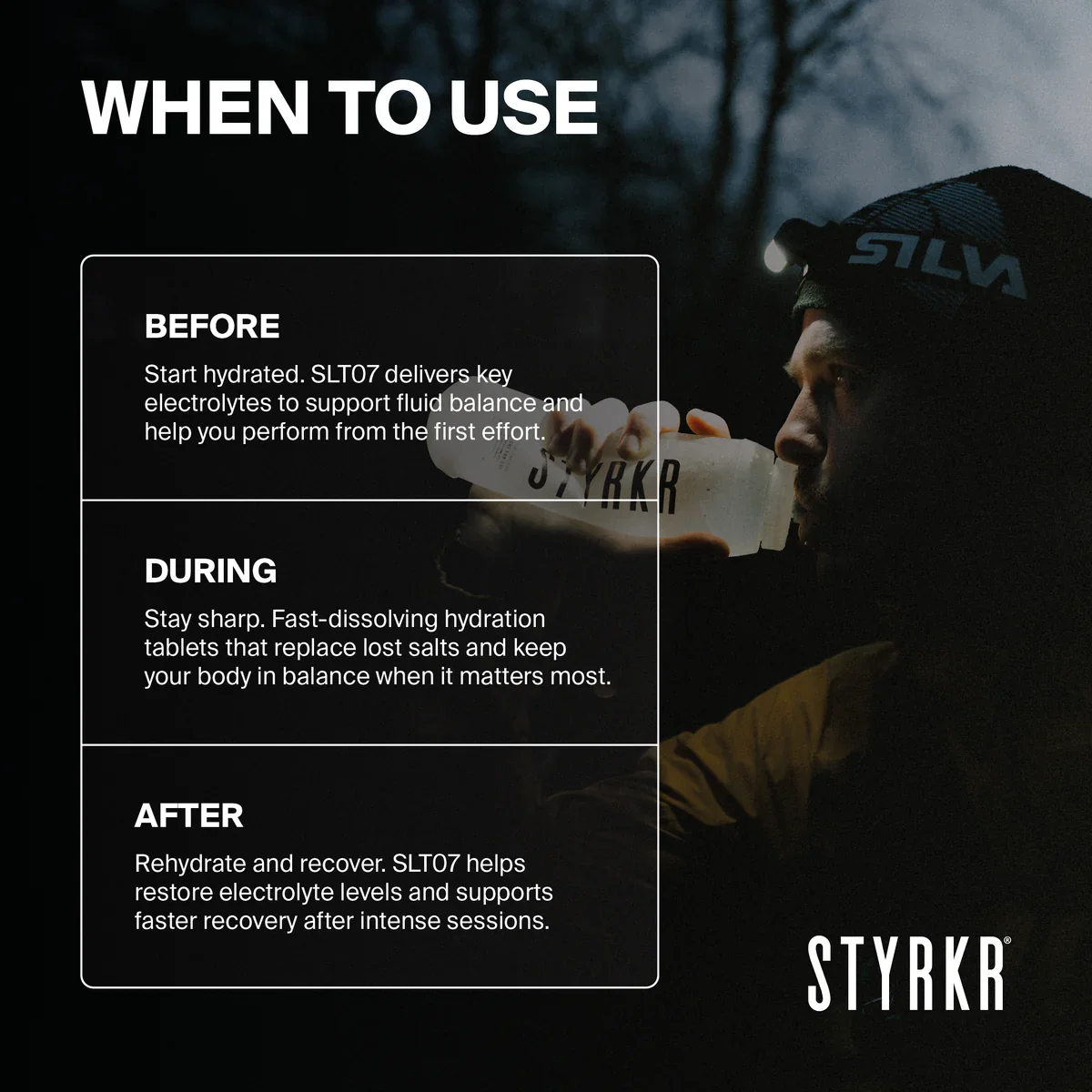 Styrkr SLT07 Quad-Blend Electrolyte Tablets | 500mg Mild Berry - Image 4