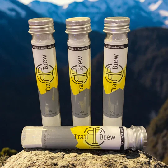 Trail Brew Energy + Electrolyte Drink | Test Tube Singles | Lemon - Image 2