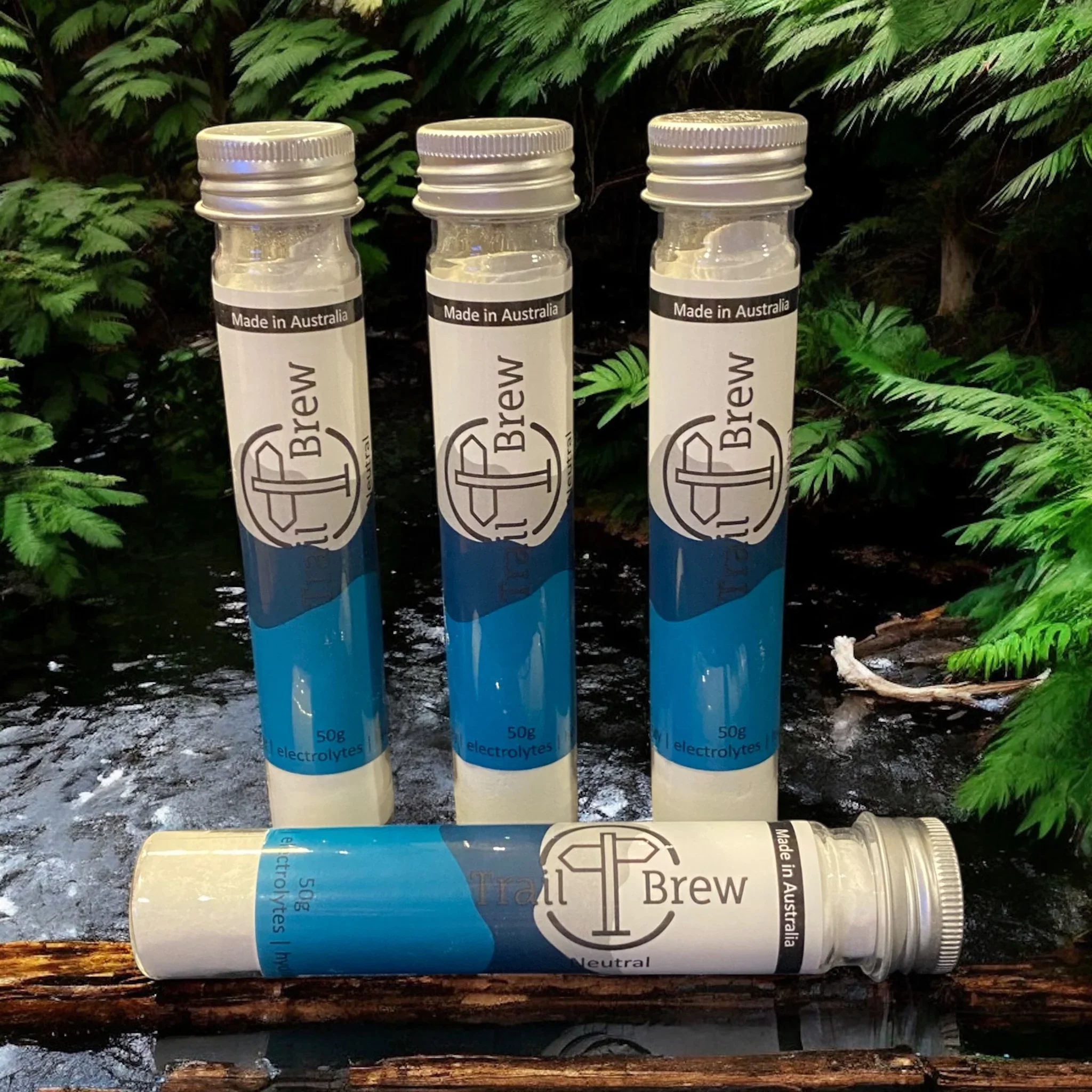 Trail Brew Energy + Electrolyte Drink | Test Tube Singles | Neutral - Image 2