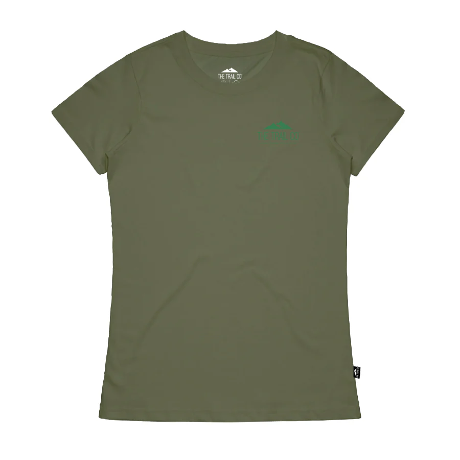 The Trail Co. Casual Tee | Green FKT | Womens - Image 3