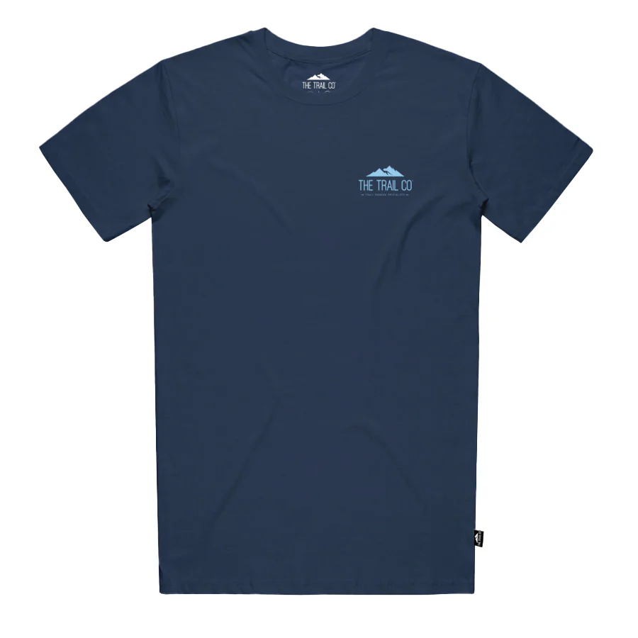 The Trail Co. Casual Tee | Navy Hills | Unisex - Image 2