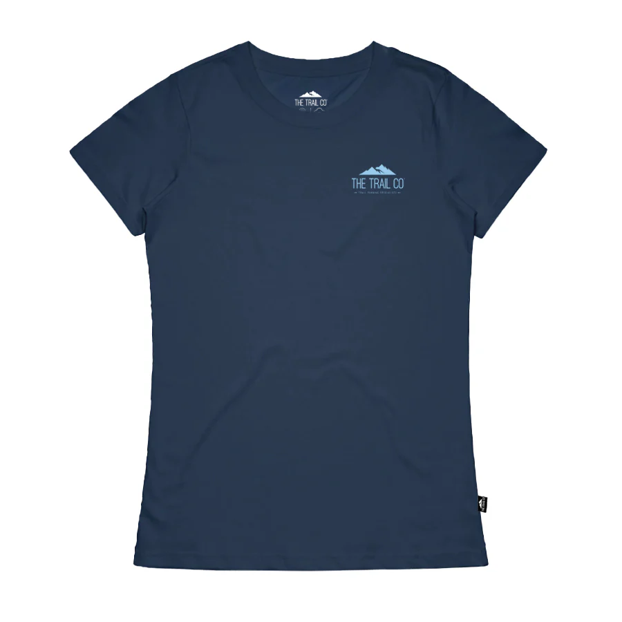 The Trail Co. Casual Tee | Navy Hills | Womens - Image 3