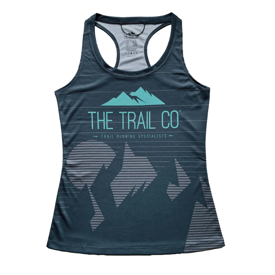 The Trail Co. Run Singlet | Mountain Shadow | Womens