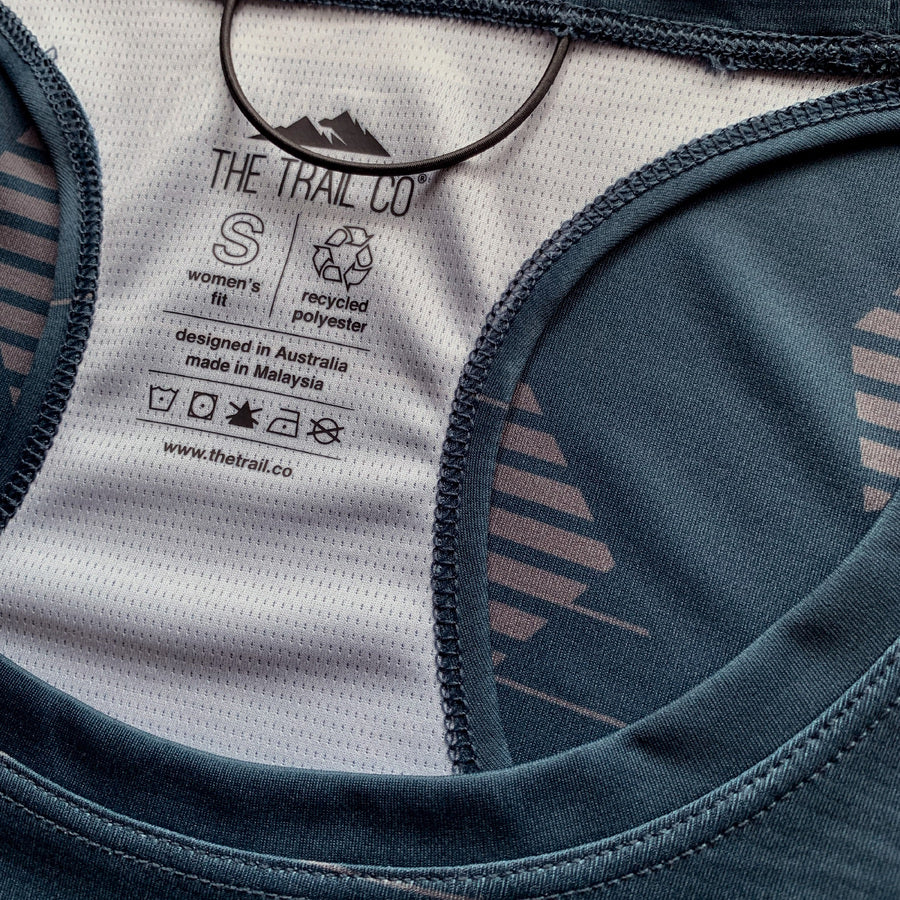 The Trail Co. Run Singlet | Mountain Shadow | Womens - Image 2