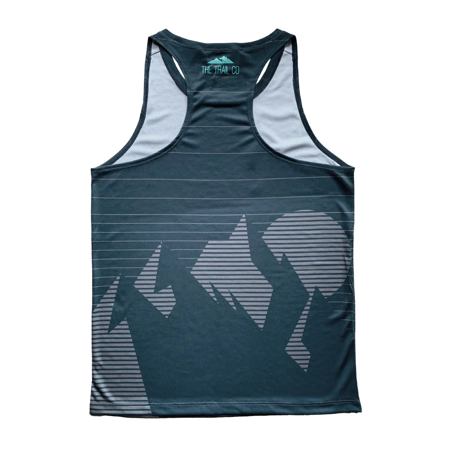 The Trail Co. Run Singlet | Mountain Shadow | Mens - Image 2