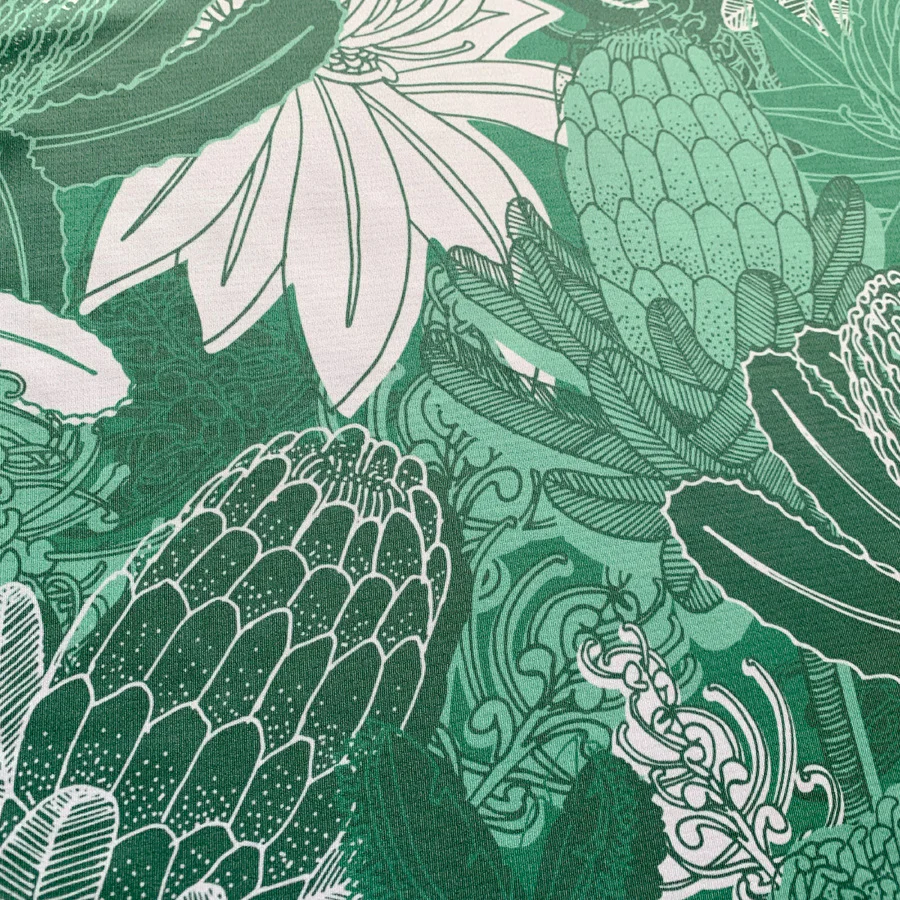 The Trail Co. Run Tee | Green Bloom | Womens - Image 2