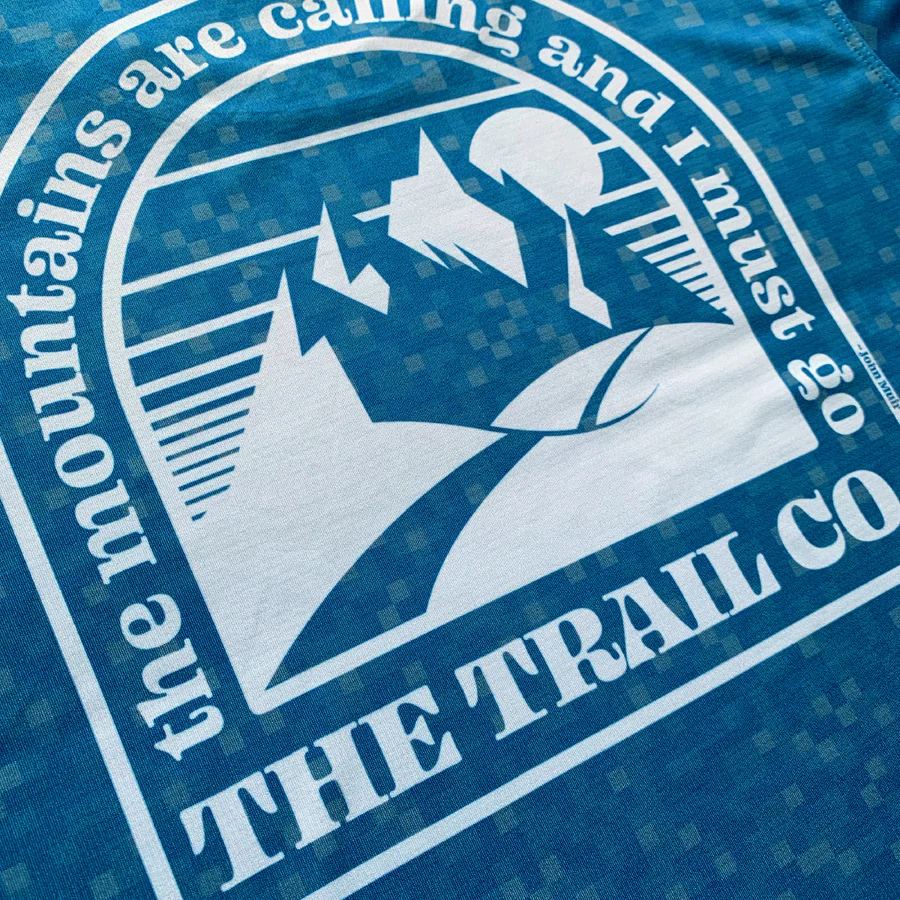 The Trail Co. Run Tee | Mountains Calling | Womens - Image 3